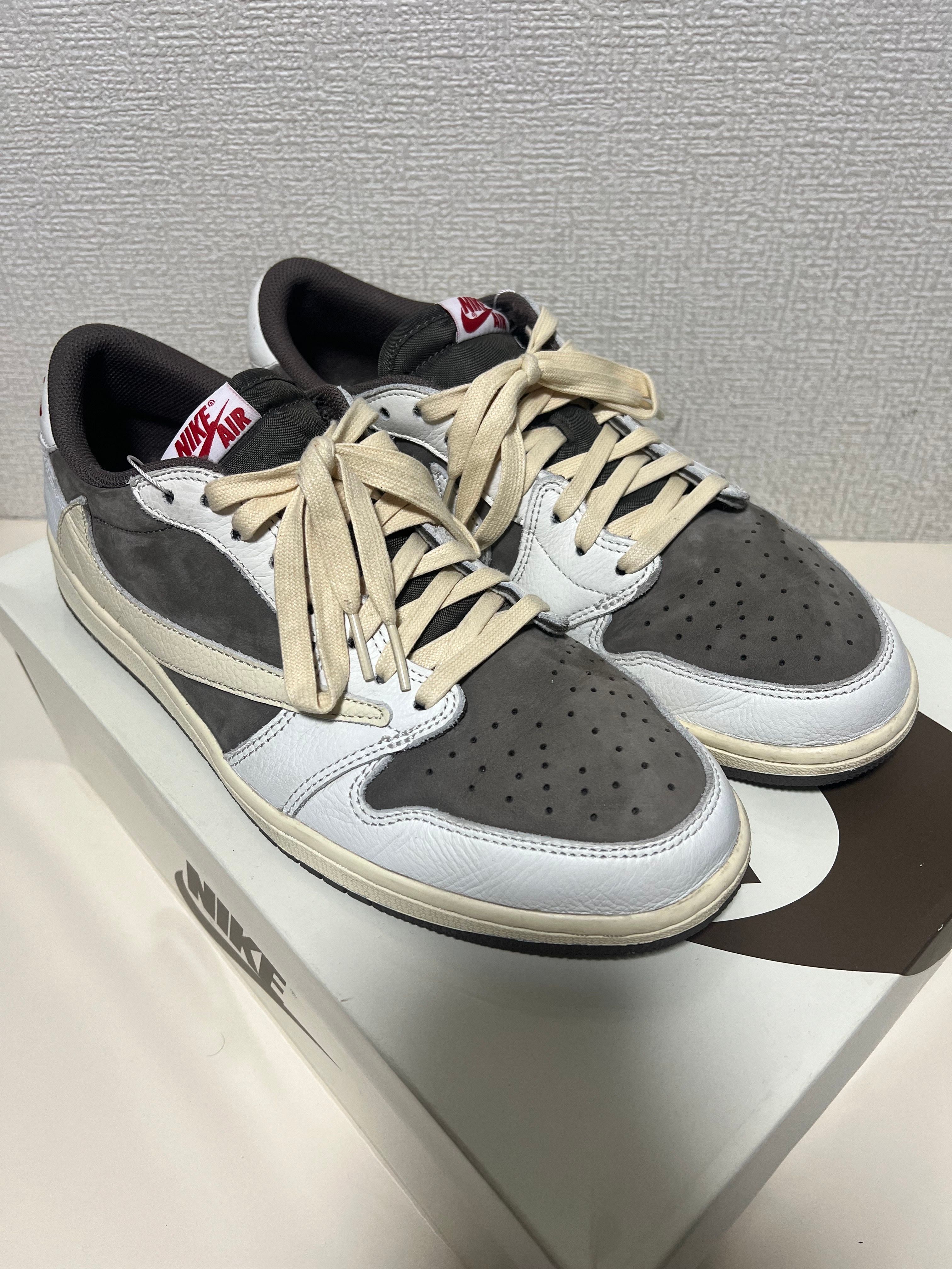 Travis Scott × Nike Air Jordan 1 Low OG SP "Reverse Mocha/Sail and Ridgerock"