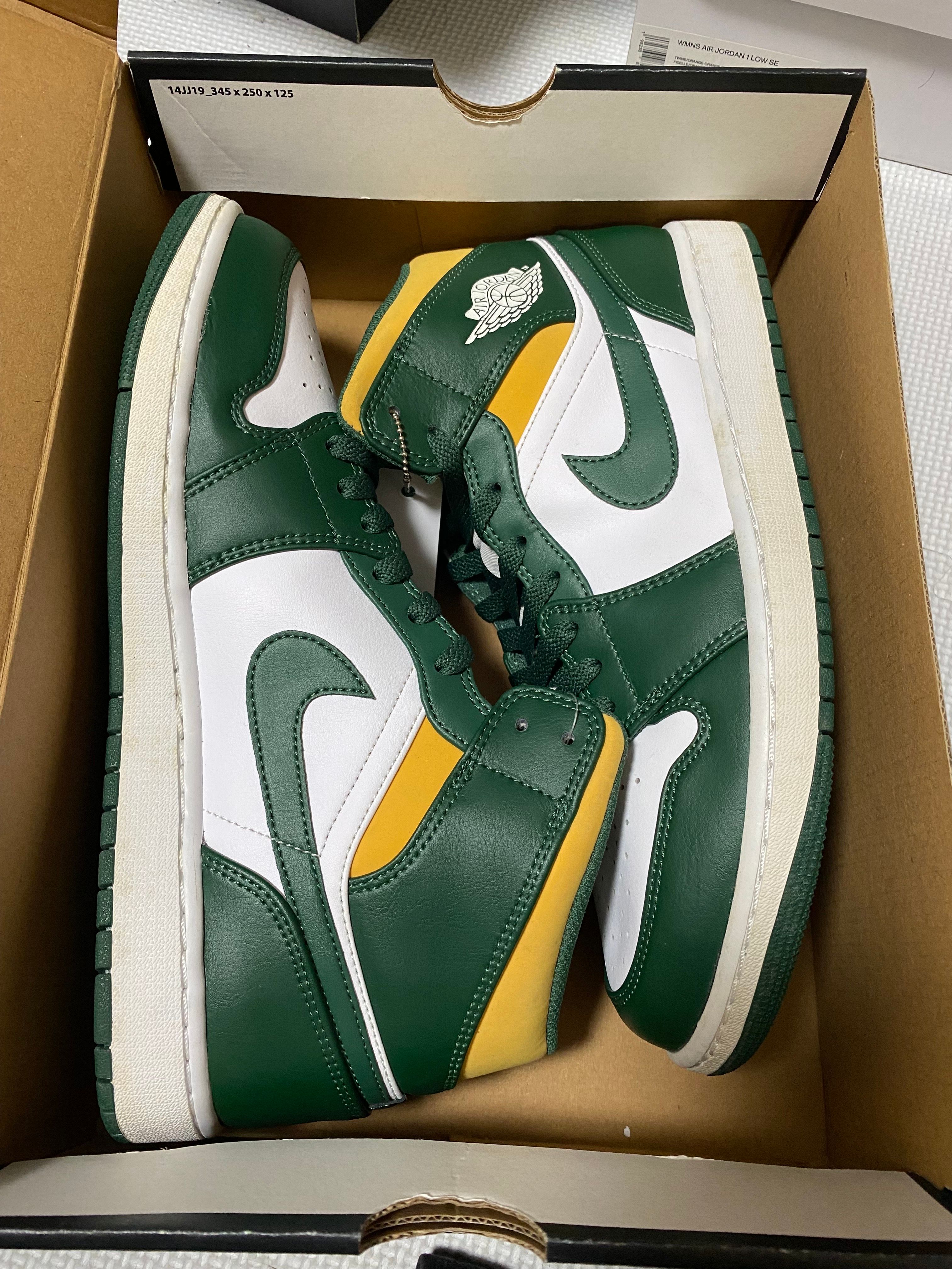 Nike Air Jordan 1 Mid "Seattle Supersonics" 