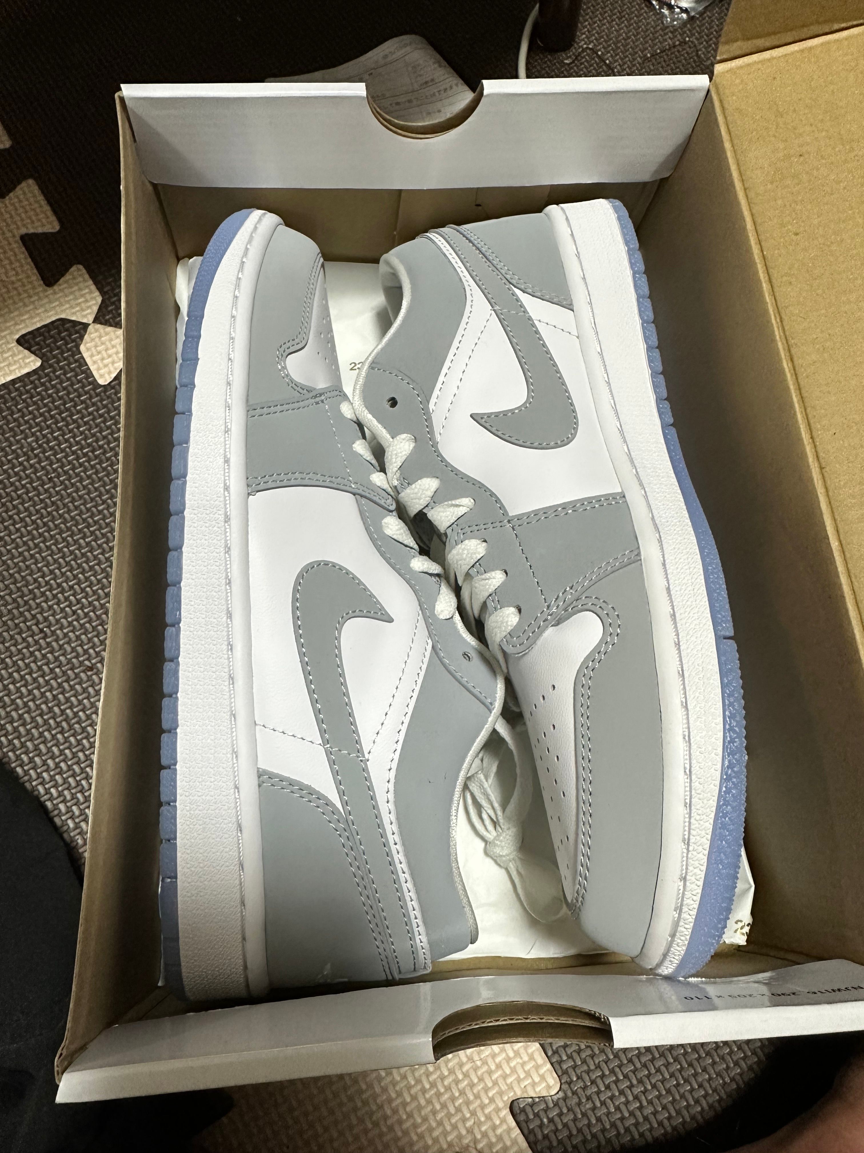 Nike Women's Air Jordan 1 Low "Wolf Grey"