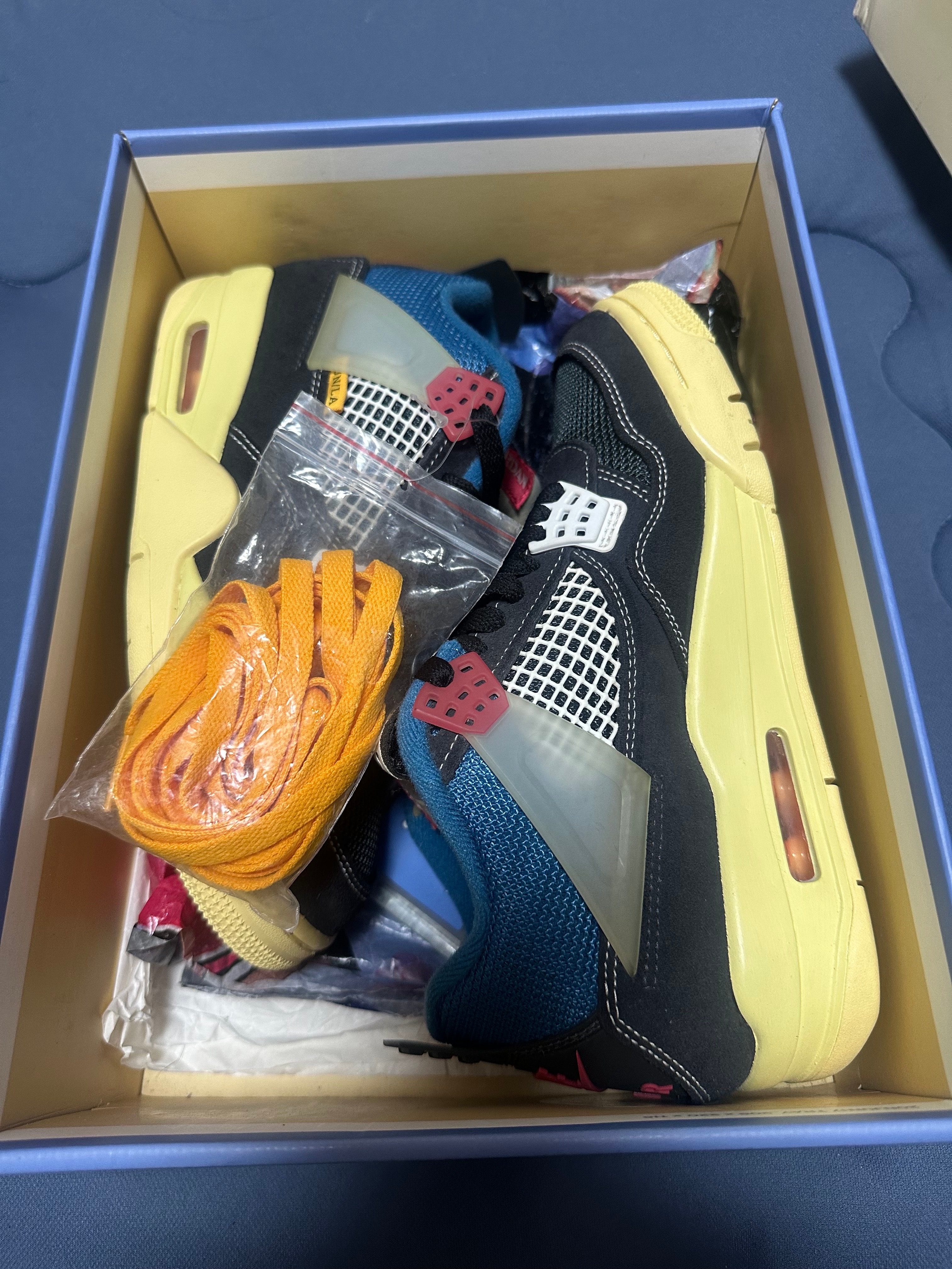 UNION × Nike Air Jordan 4 "Off Noir"