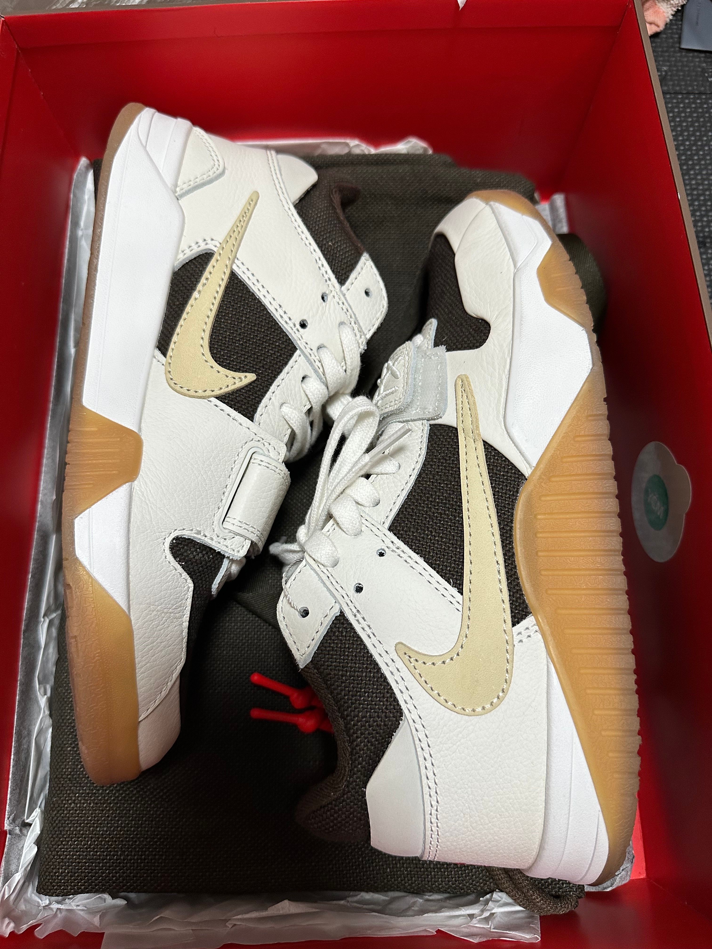 Travis Scott × Nike Jordan Jumpman Jack TR "Sail and Dark Mocha"