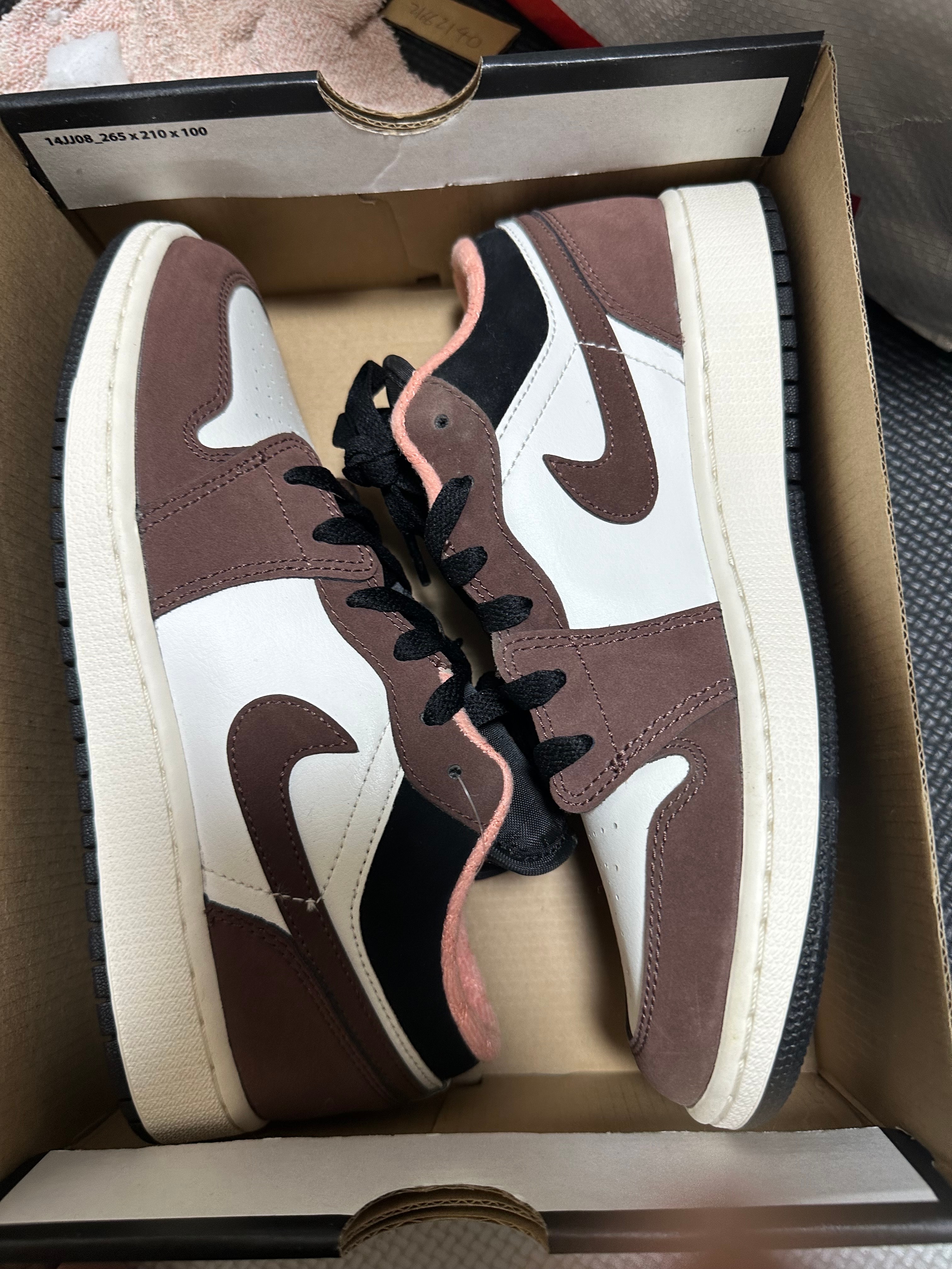 Nike Air Jordan 1 Low モカ GS 24cm エア ジョーダン 1 NIKE AIR JORDAN RETRO LOW OG GS 【MOCHA