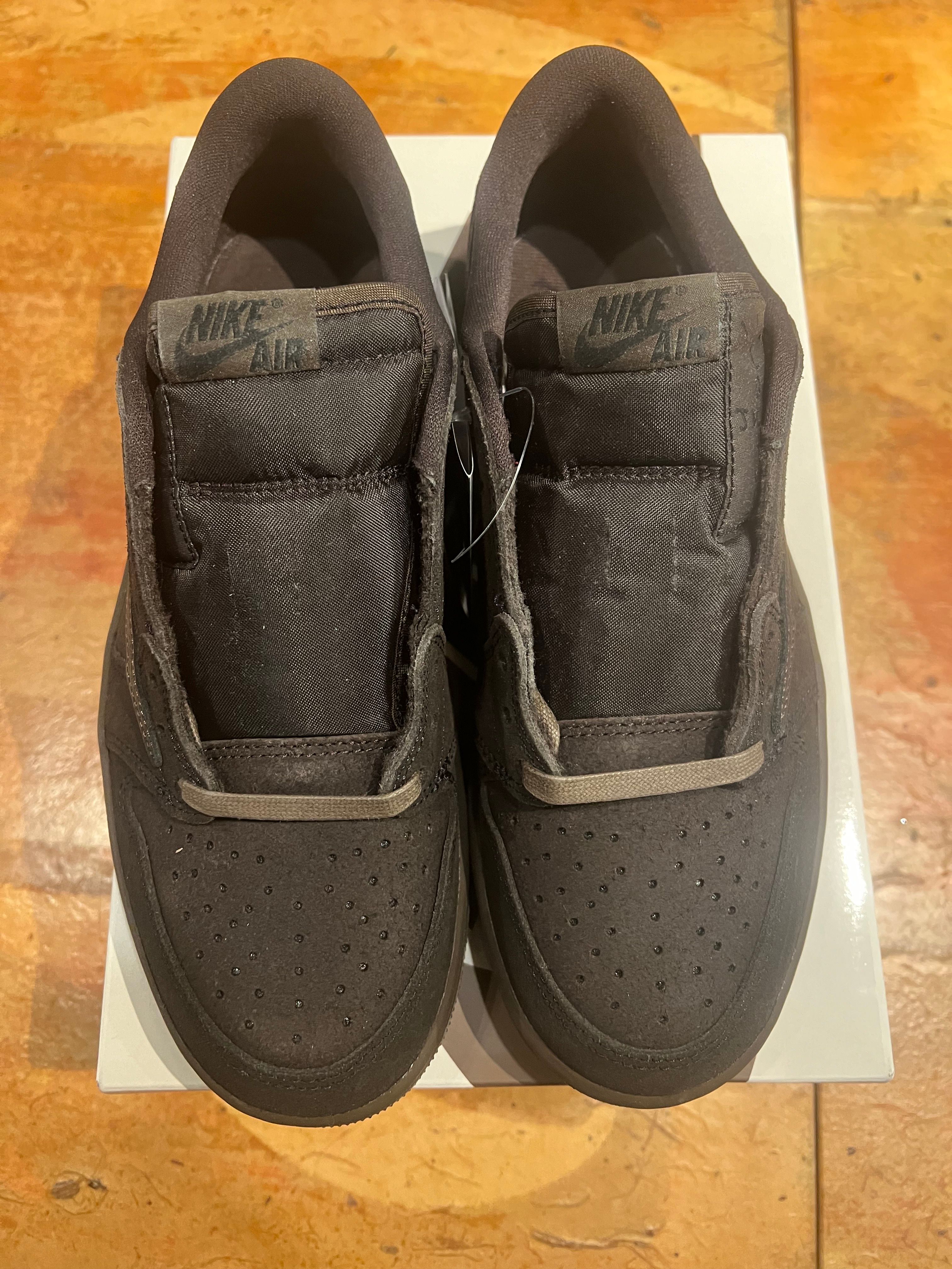 Travis Scott × Nike Air Jordan 1 Low OG SP "Velvet Brown and Dark Mocha"