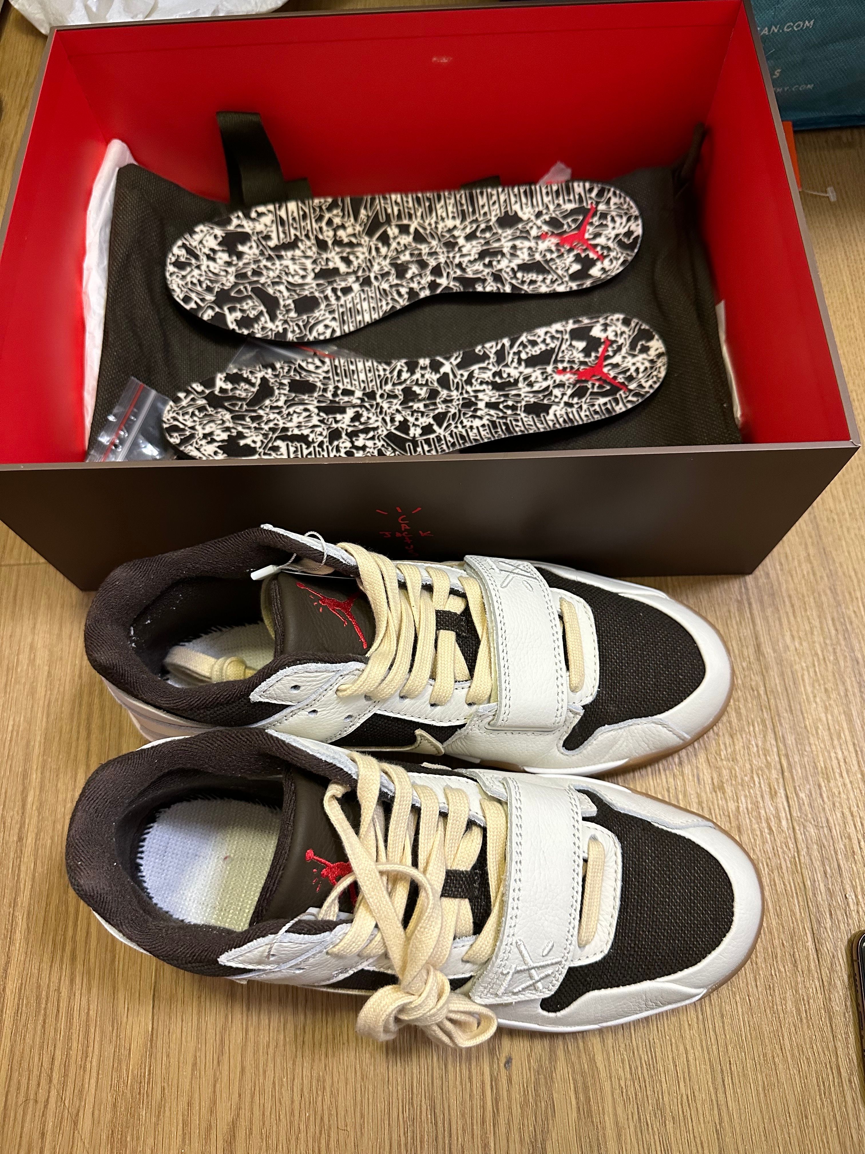 Travis Scott × Nike Jordan Jumpman Jack TR "Sail and Dark Mocha"