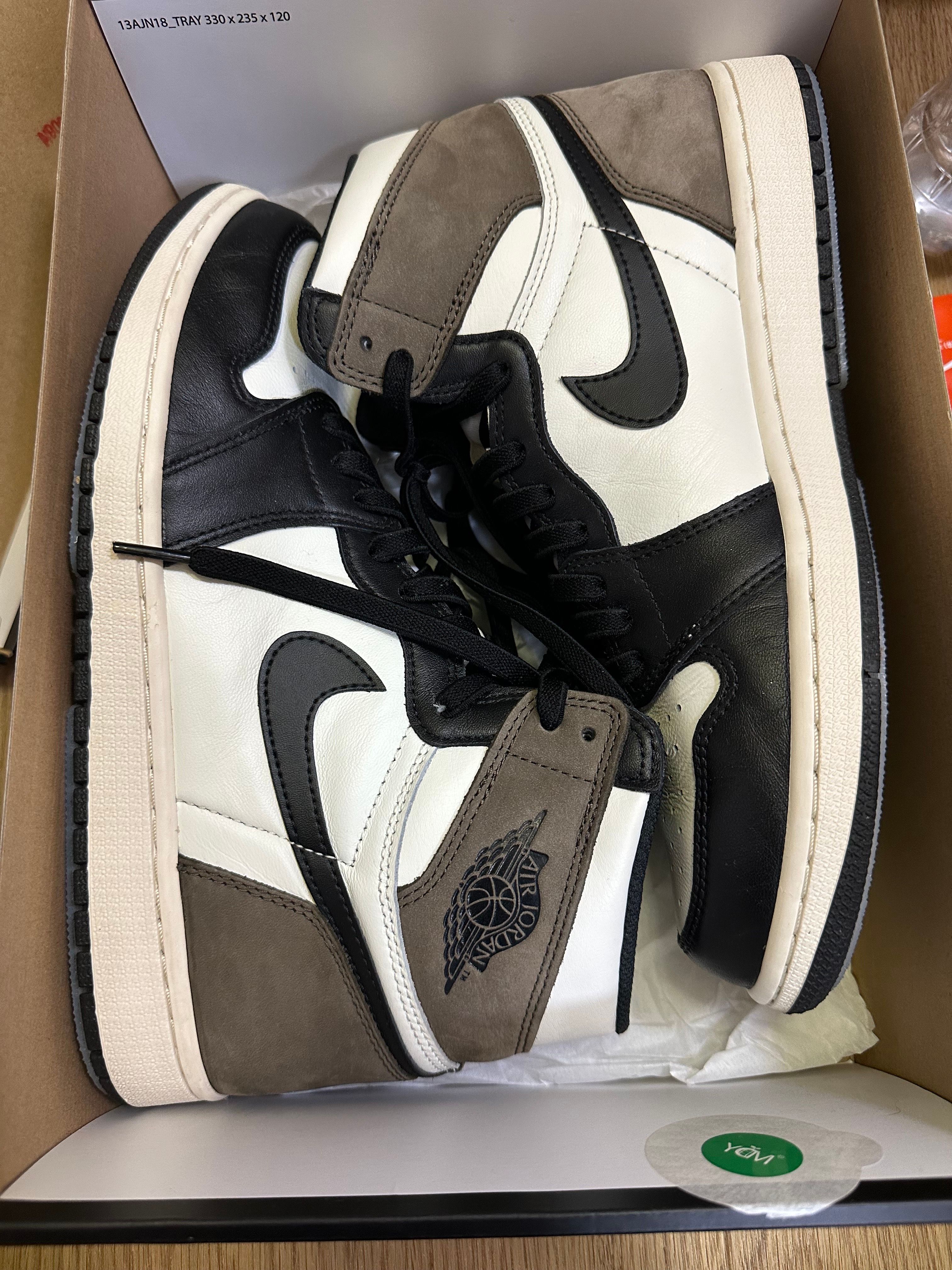 Nike Air Jordan 1 High OG "Sail/Dark Mocha/Black"