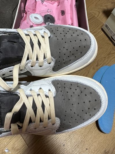 Travis Scott × Nike Air Jordan 1 Low OG SP "Reverse Mocha/Sail and Ridgerock"