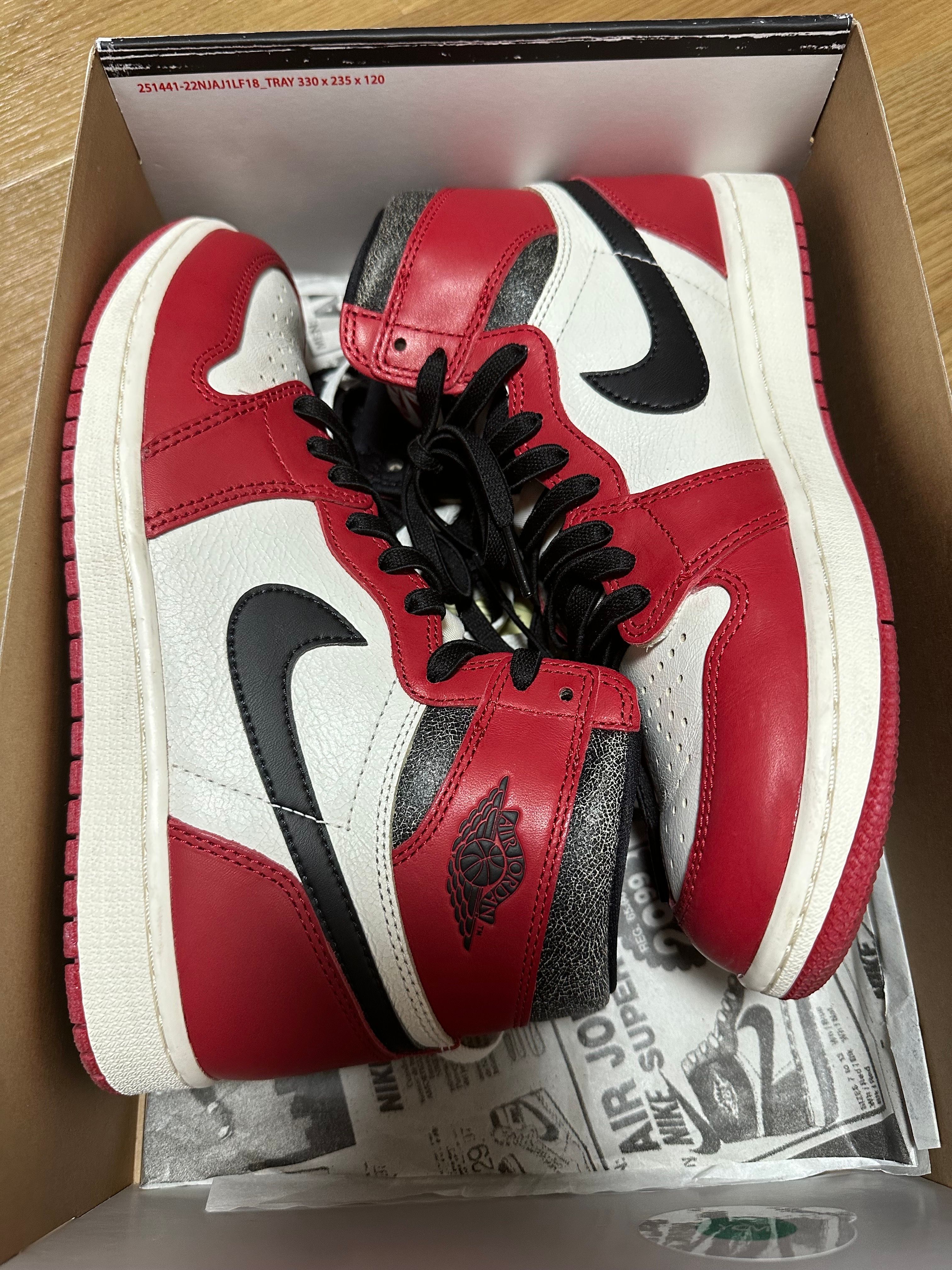Nike Air Jordan 1 High OG "Lost & Found/Chicago"
