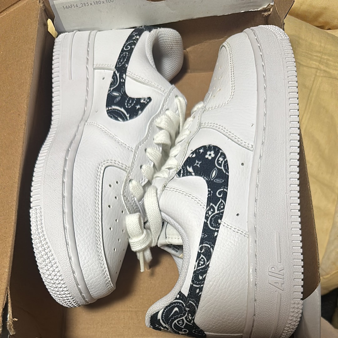 Nike Women's Air Force 1 Low '07 Essential "Black Paisley"