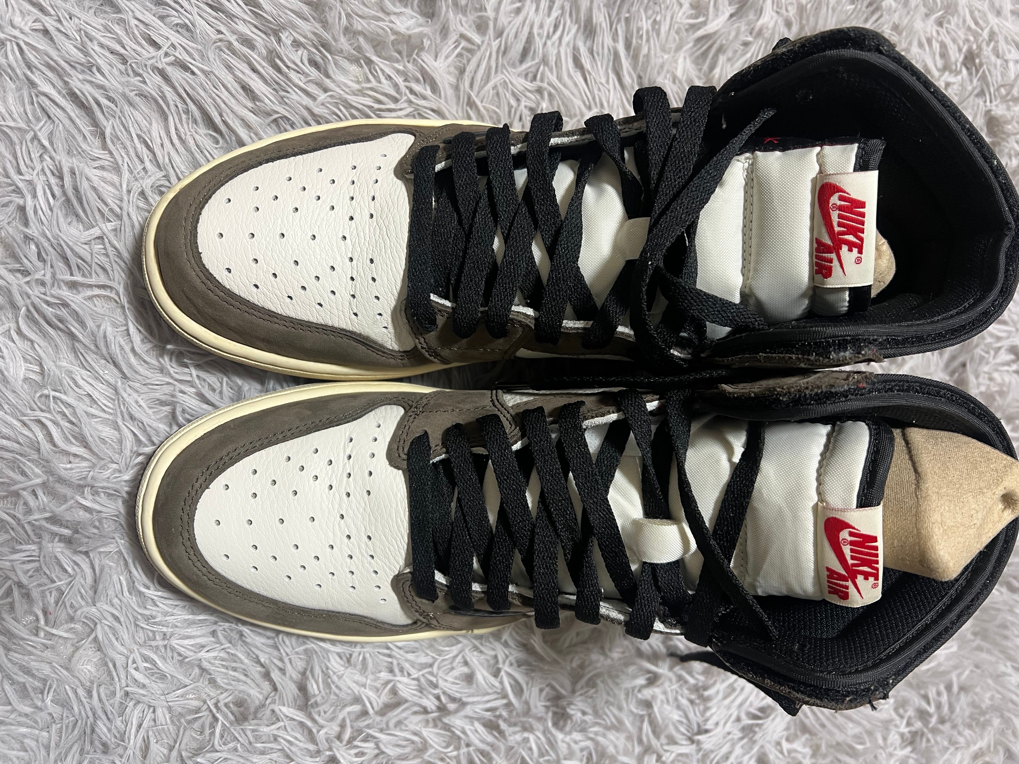 Travis Scott × Nike Air Jordan 1 Retro High OG TS SP "Sail/Dark Mocha"