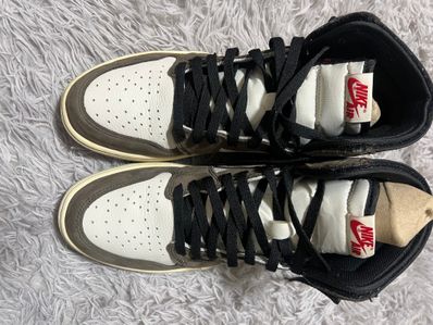 Travis Scott × Nike Air Jordan 1 Retro High OG TS SP "Sail/Dark Mocha"