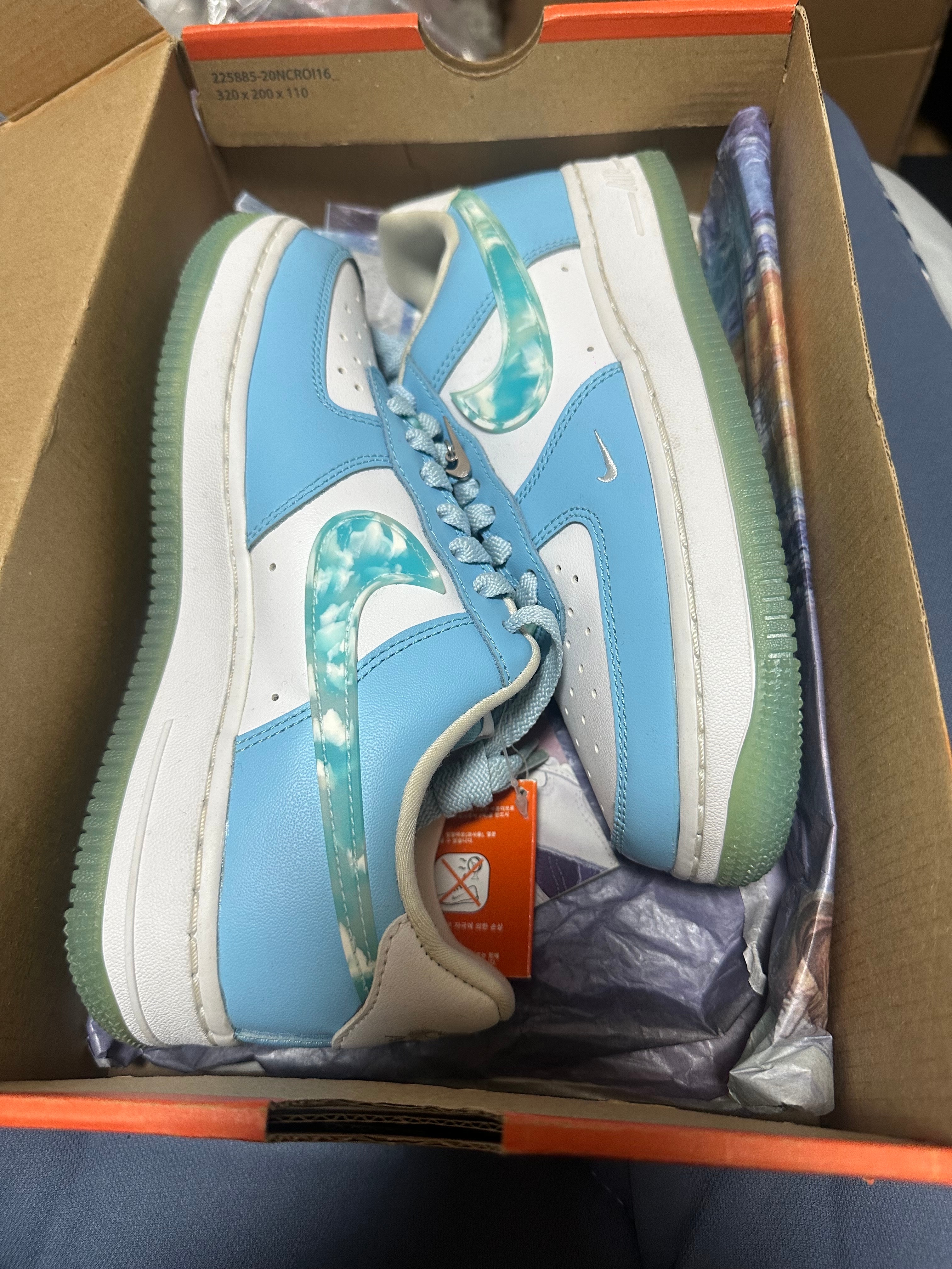 Nike Women's Air Force 1 Low "Celestine Blue"