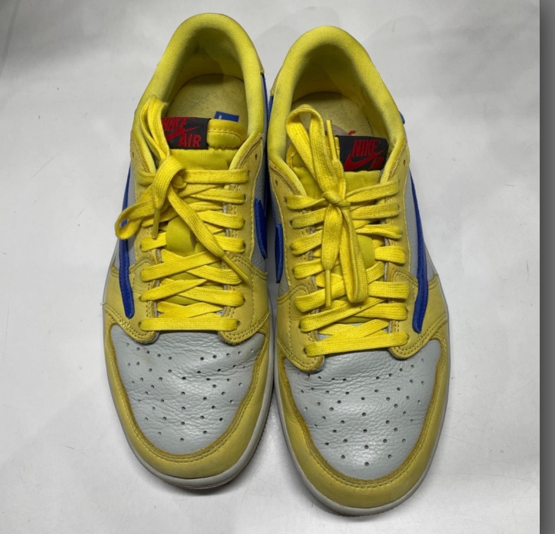 Travis Scott × Nike Women's Air Jordan 1 Retro Low OG "Canary"
