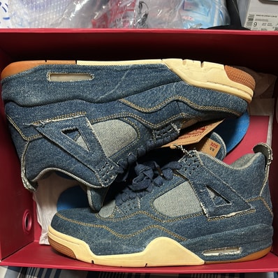 Nike × Levi's Air Jordan 4 "Denim" (LEVIS Tab)