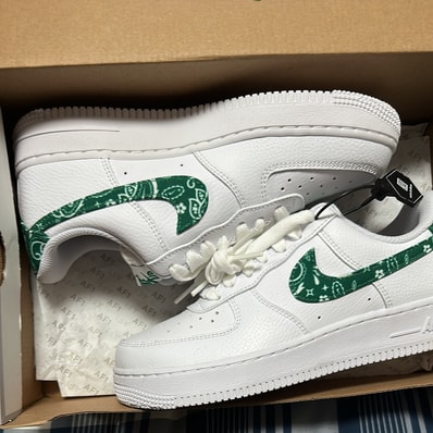 Nike Women's Air Force 1 Low '07 Essential "Green Paisley"