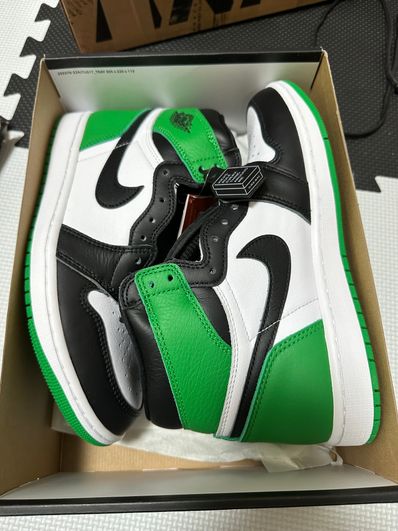 Nike Air Jordan 1 Retro High OG "Celtics/Black and Lucky Green" (2023)