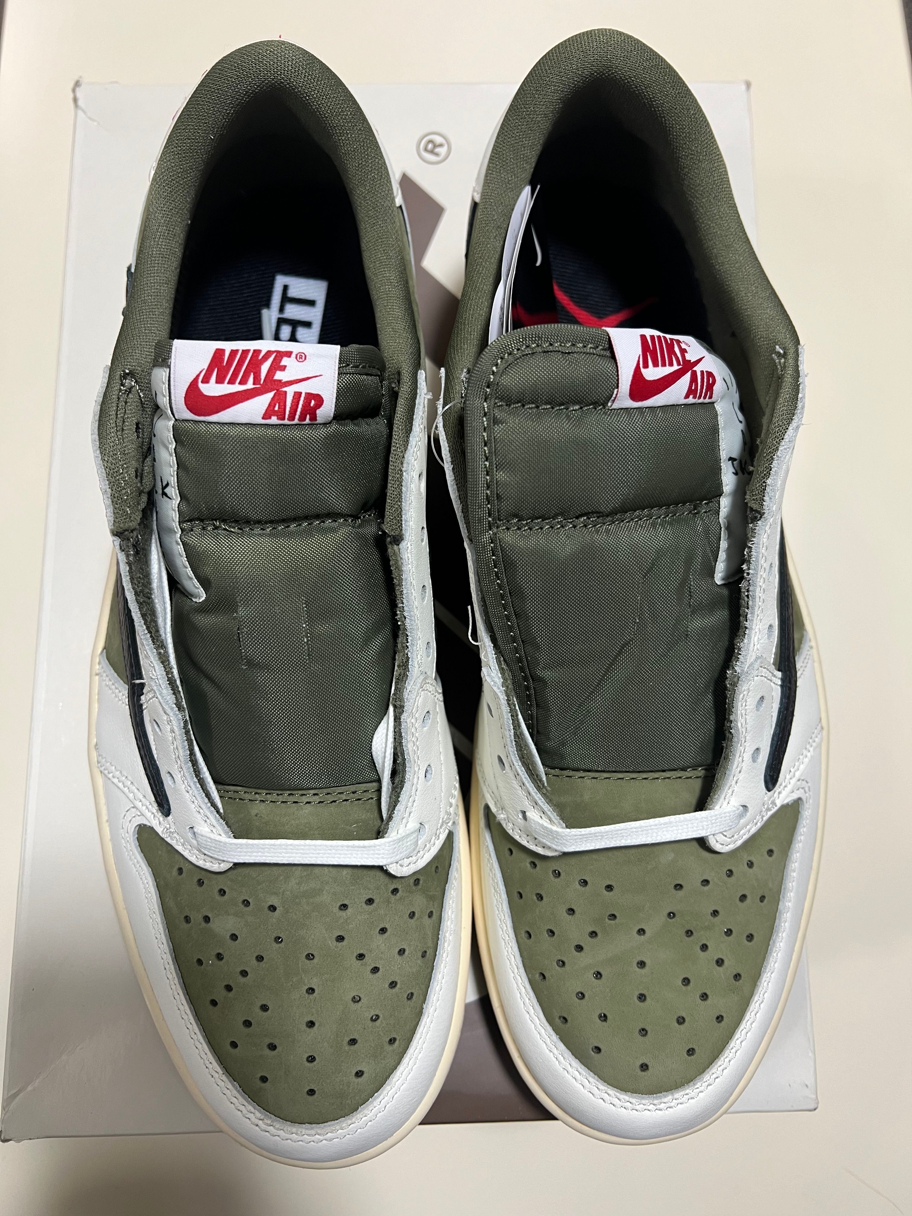 Travis Scott × Nike Air Jordan 1 Low OG SP "Reverse Olive"