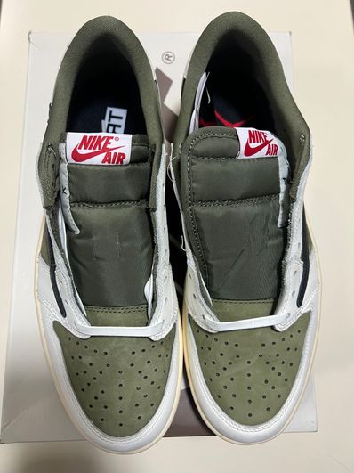 Travis Scott × Nike Air Jordan 1 Low OG SP "Reverse Olive"