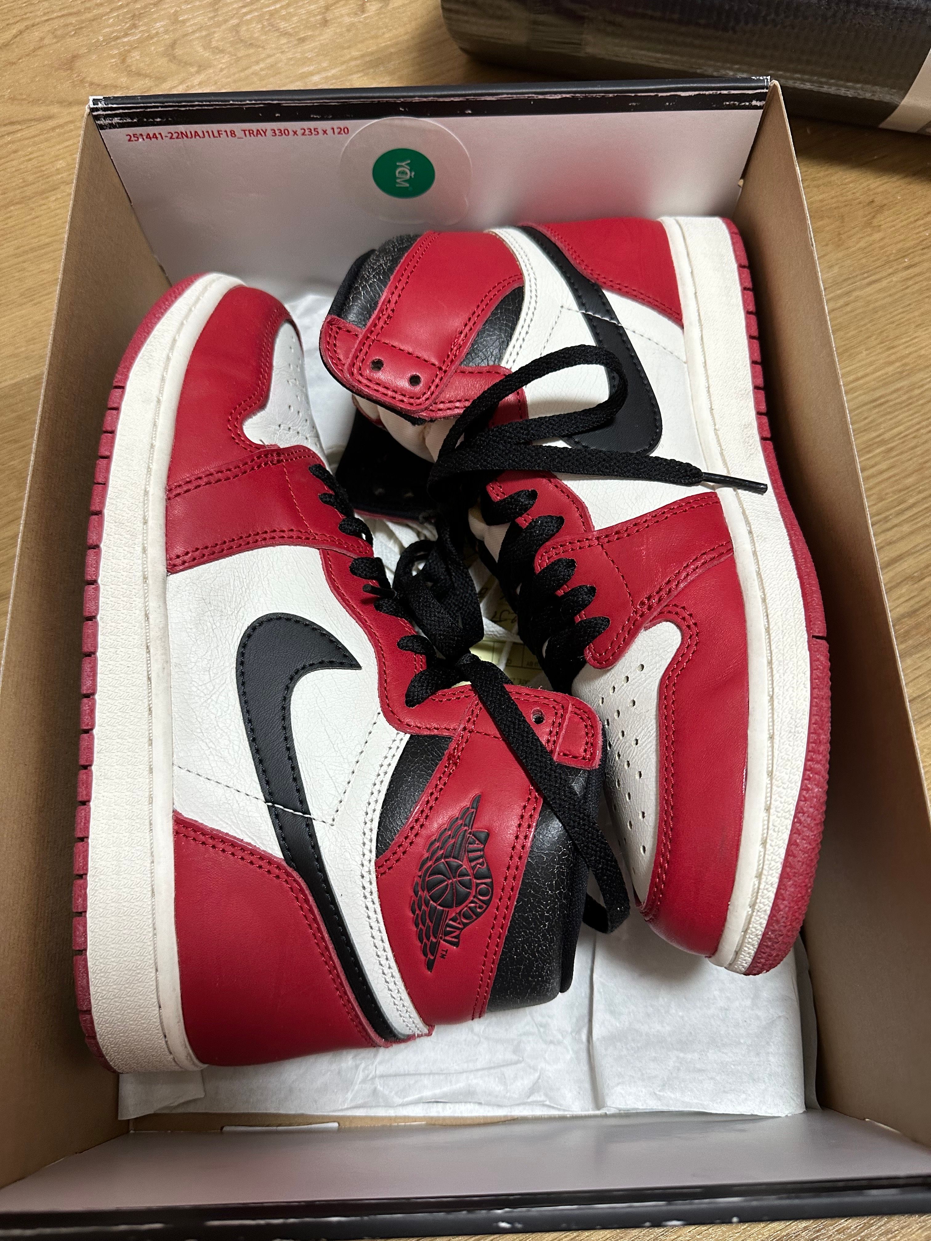 Nike Air Jordan 1 High OG "Lost & Found/Chicago"