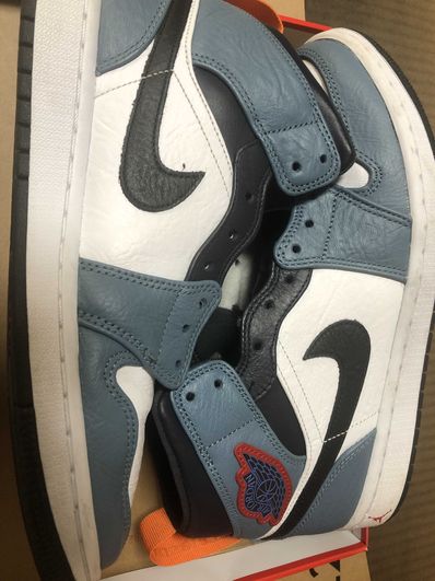 FACETASM × Nike Air Jordan 1 Mid "White/Navy"