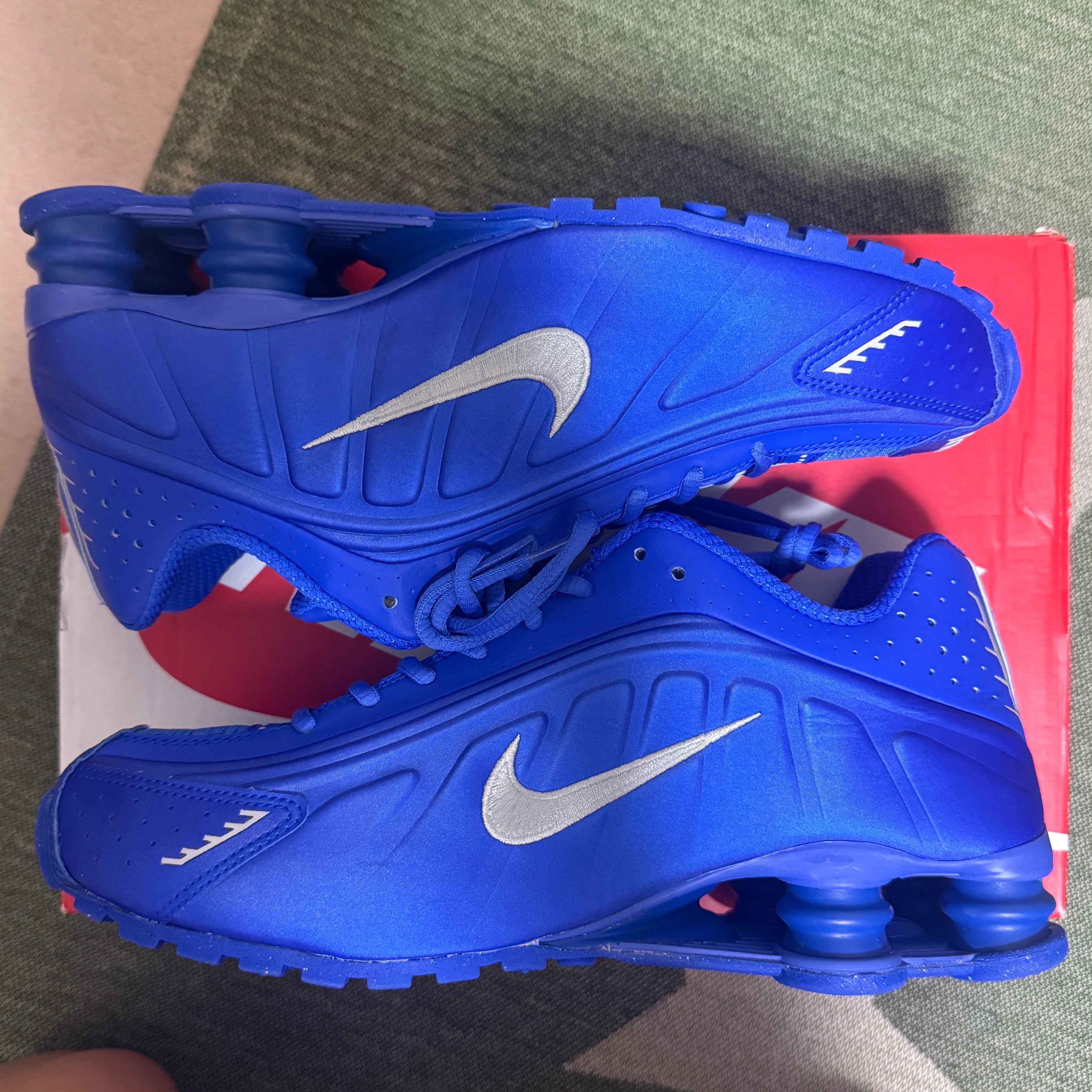 Nike Women's Shox R4 "Racer Blue and Metallic Silver"