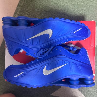 Nike Women's Shox R4 "Racer Blue and Metallic Silver"