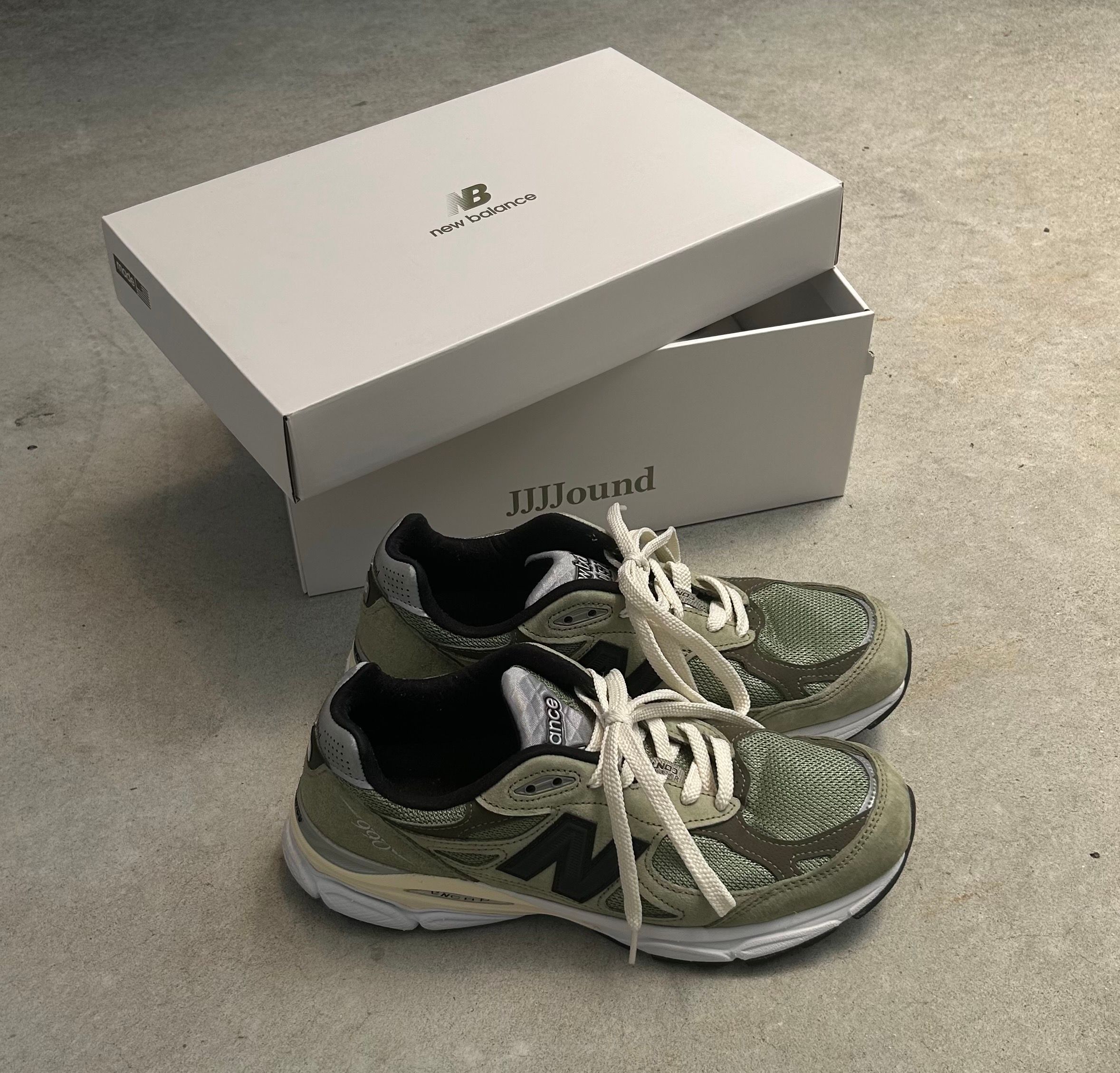 JJJJound × New Balance 990V3 "Green"