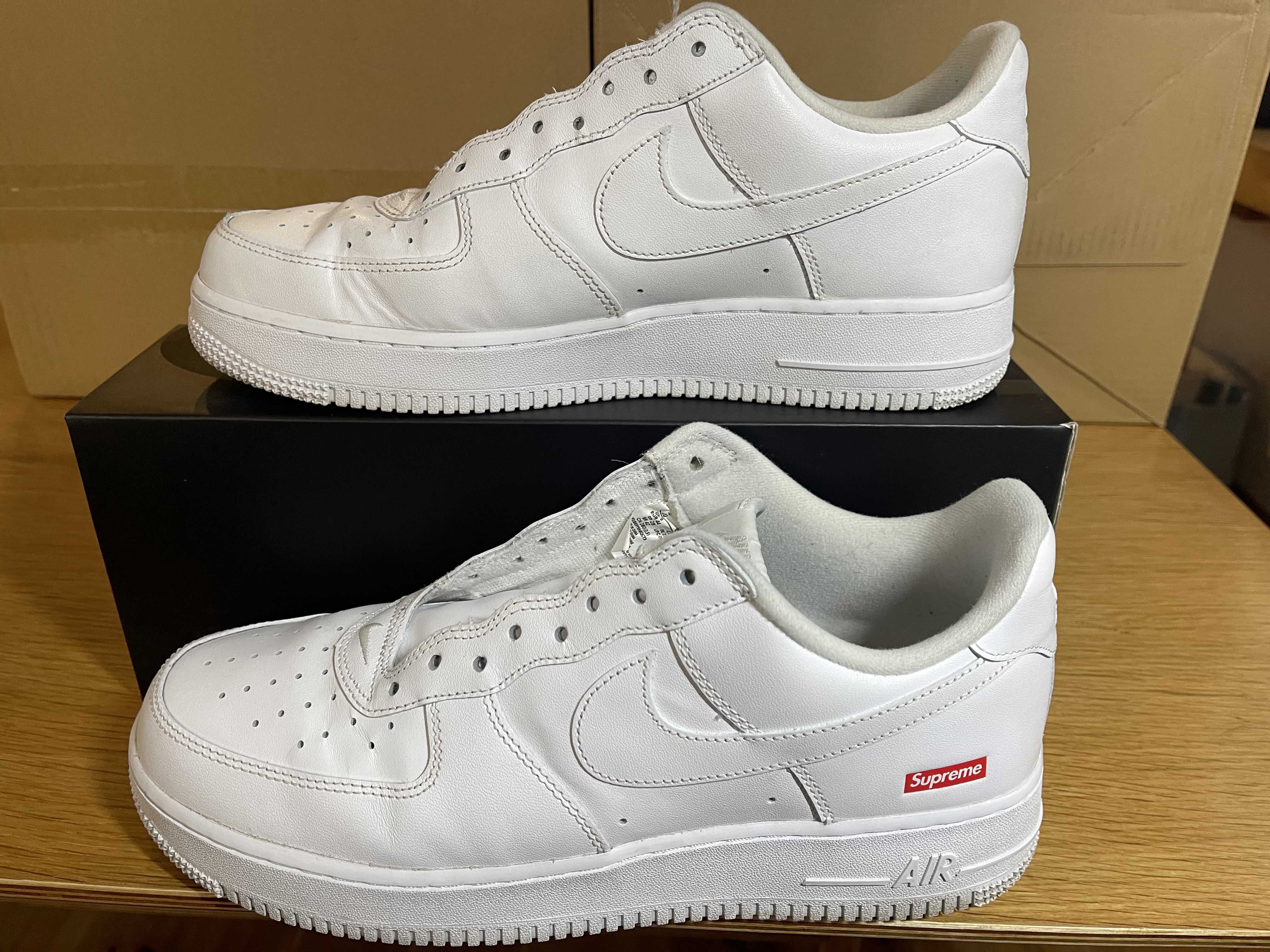 Supreme × Nike Air Force 1 Low "White"