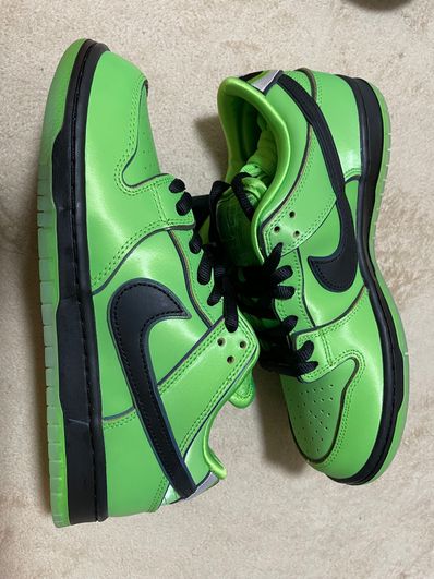 The Powerpuff Girls × Nike SB Dunk Low Pro QS "Buttercup"