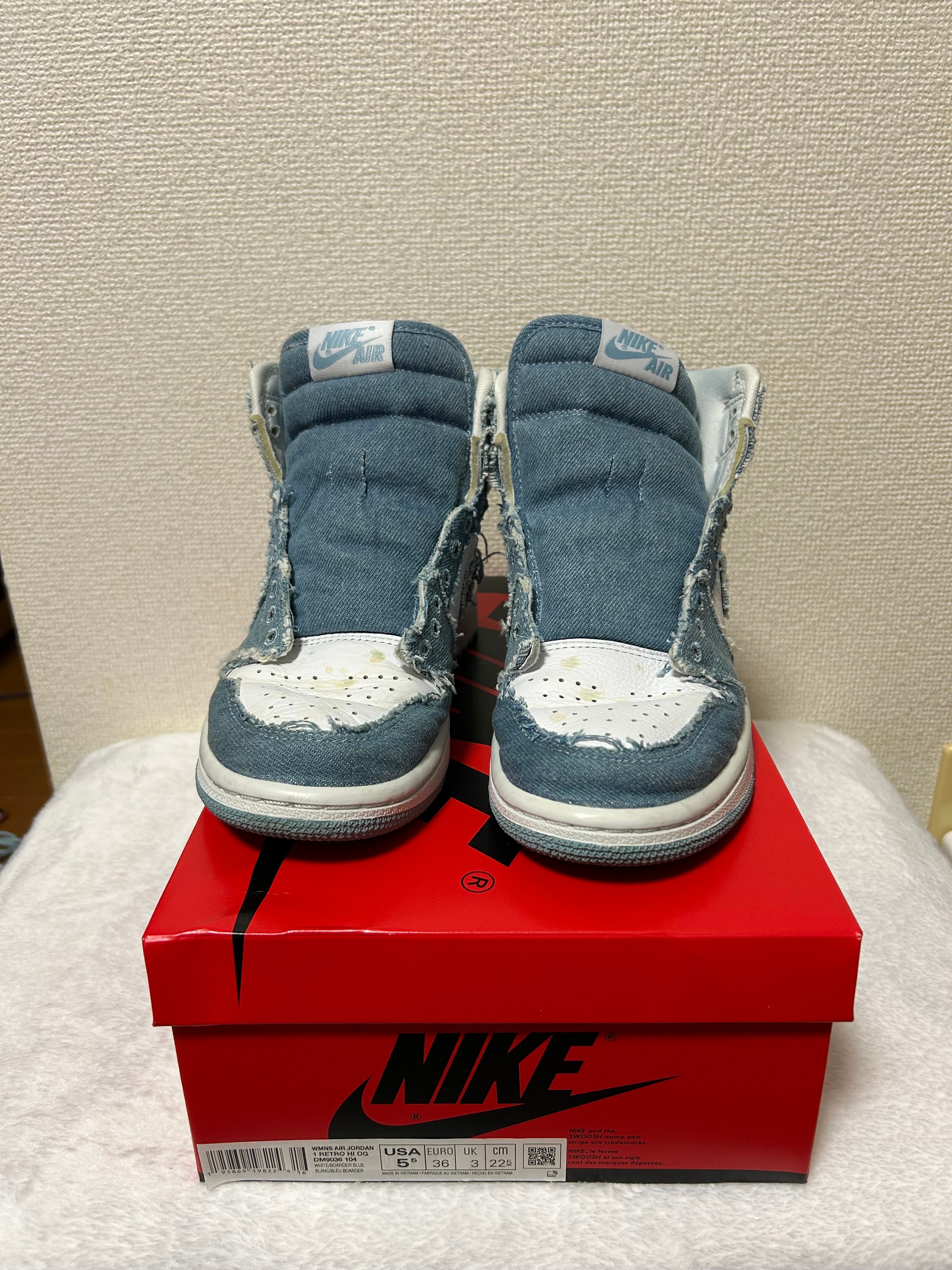 Nike Women's Air Jordan 1 High OG "Denim"