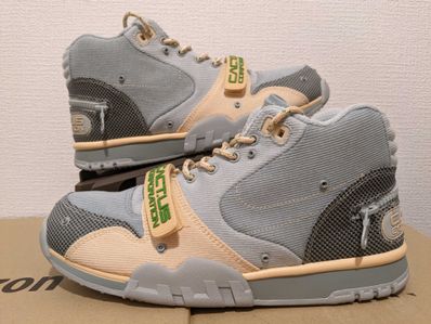 Travis Scott × Nike Air Trainer 1 SP "Grey Haze and Dusty Sage"