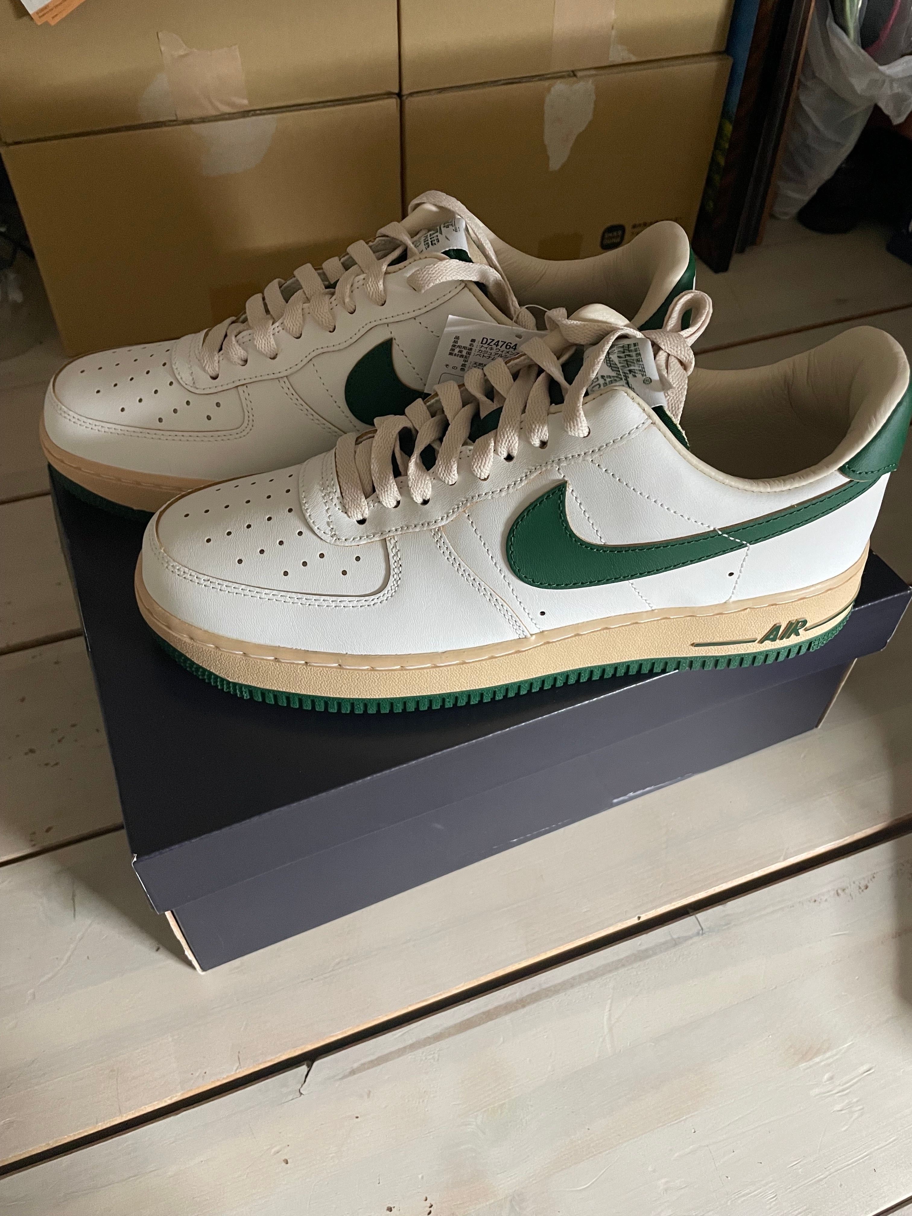 Nike Women's Air Force 1 Low "Green and Muslin"