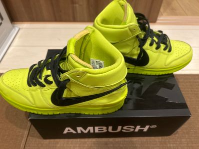 AMBUSH × NIKE DUNK HIGH "FLASH LIME"