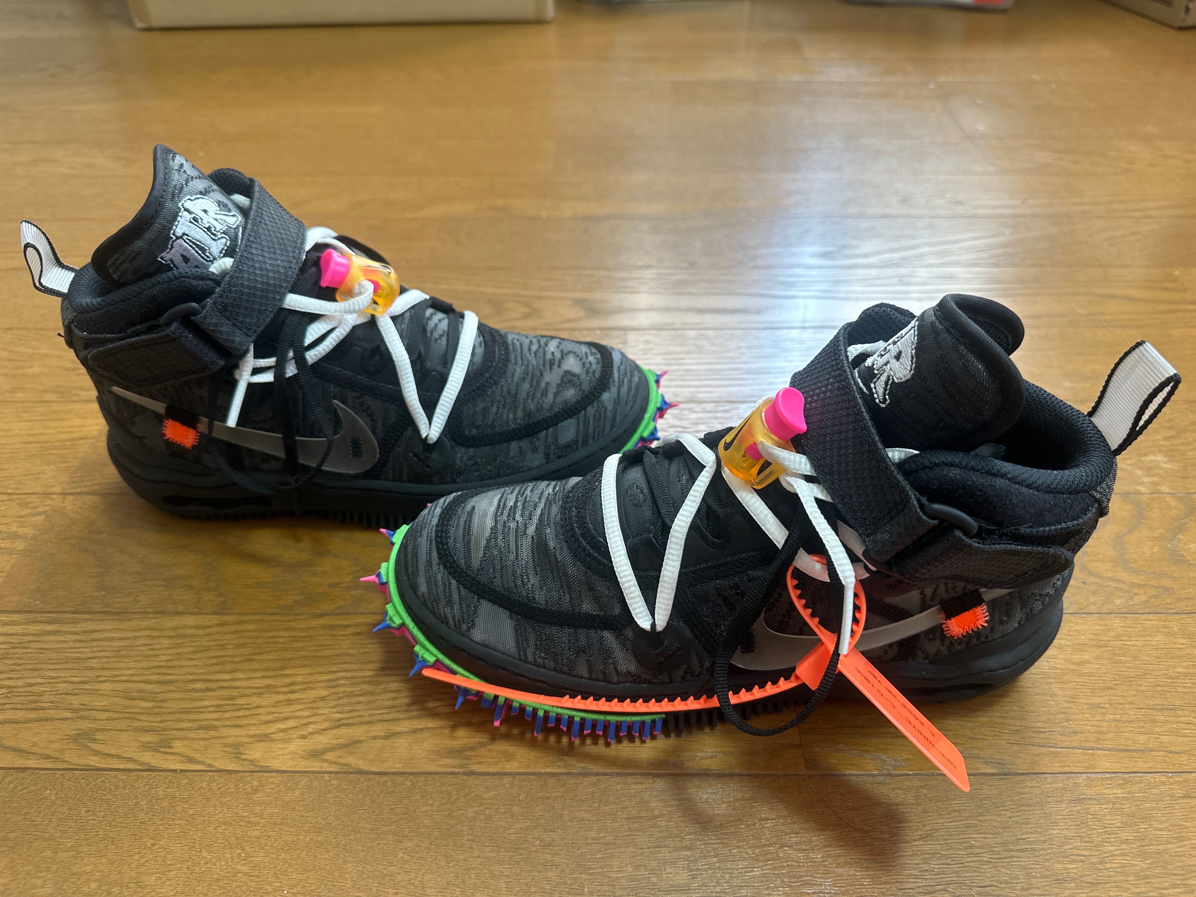 Off-White × Nike Air Force 1 Mid "Black"