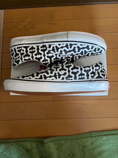 Supreme × Vans Monogram S Logo Skate ERA "Black"