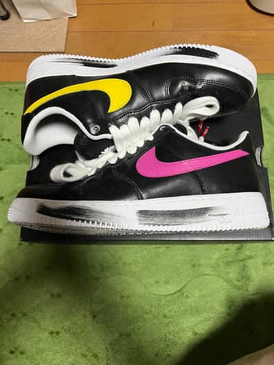 PEACEMINUSONE × Nike Air Force 1 Low '07 Para-Noise 3.0 "Black and Multi-Color" / G-DRAGON