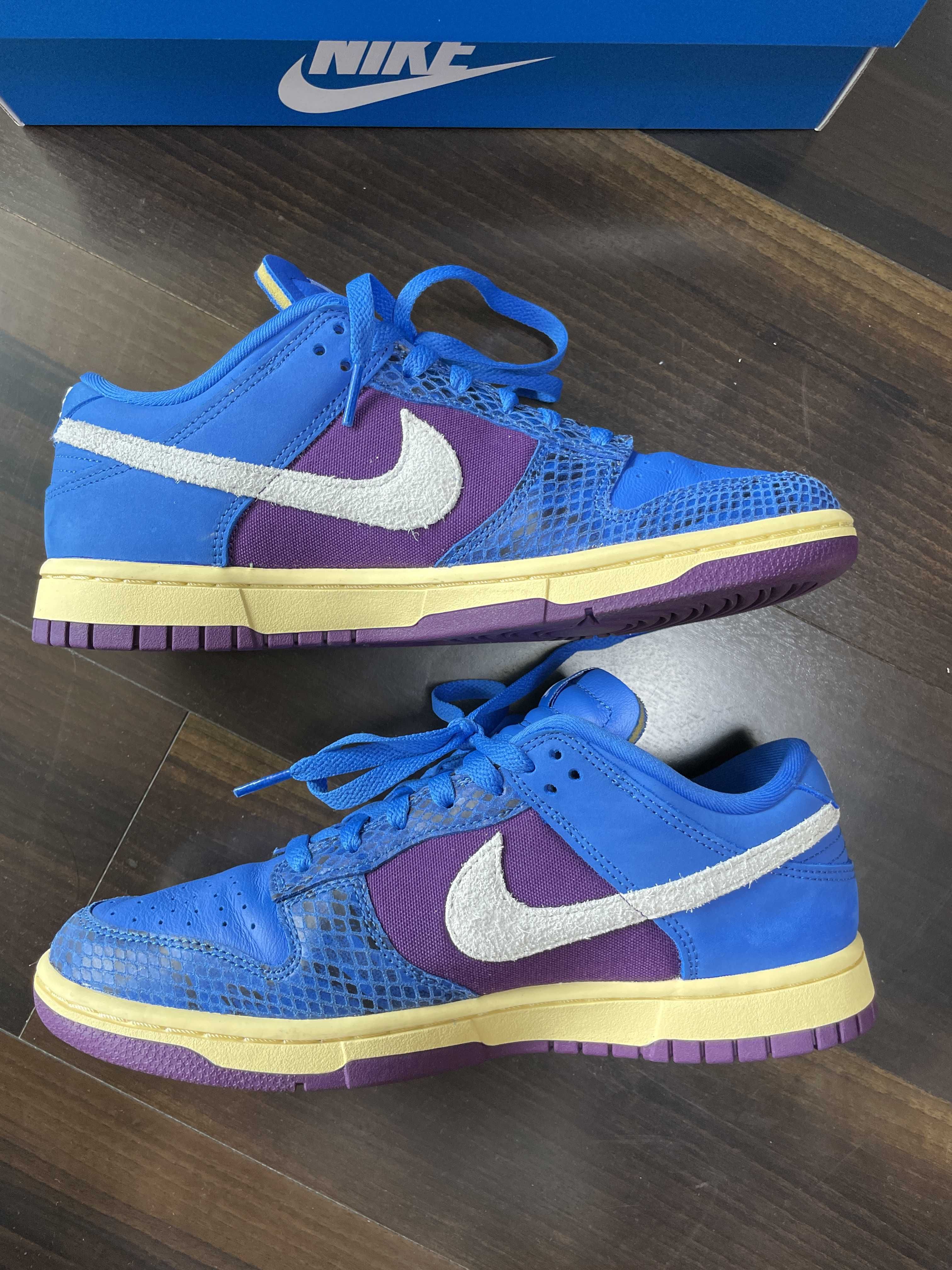 UNDEFEATED × Nike Dunk Low SP "Royal"