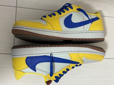 Travis Scott × Nike Women's Air Jordan 1 Retro Low OG "Canary"