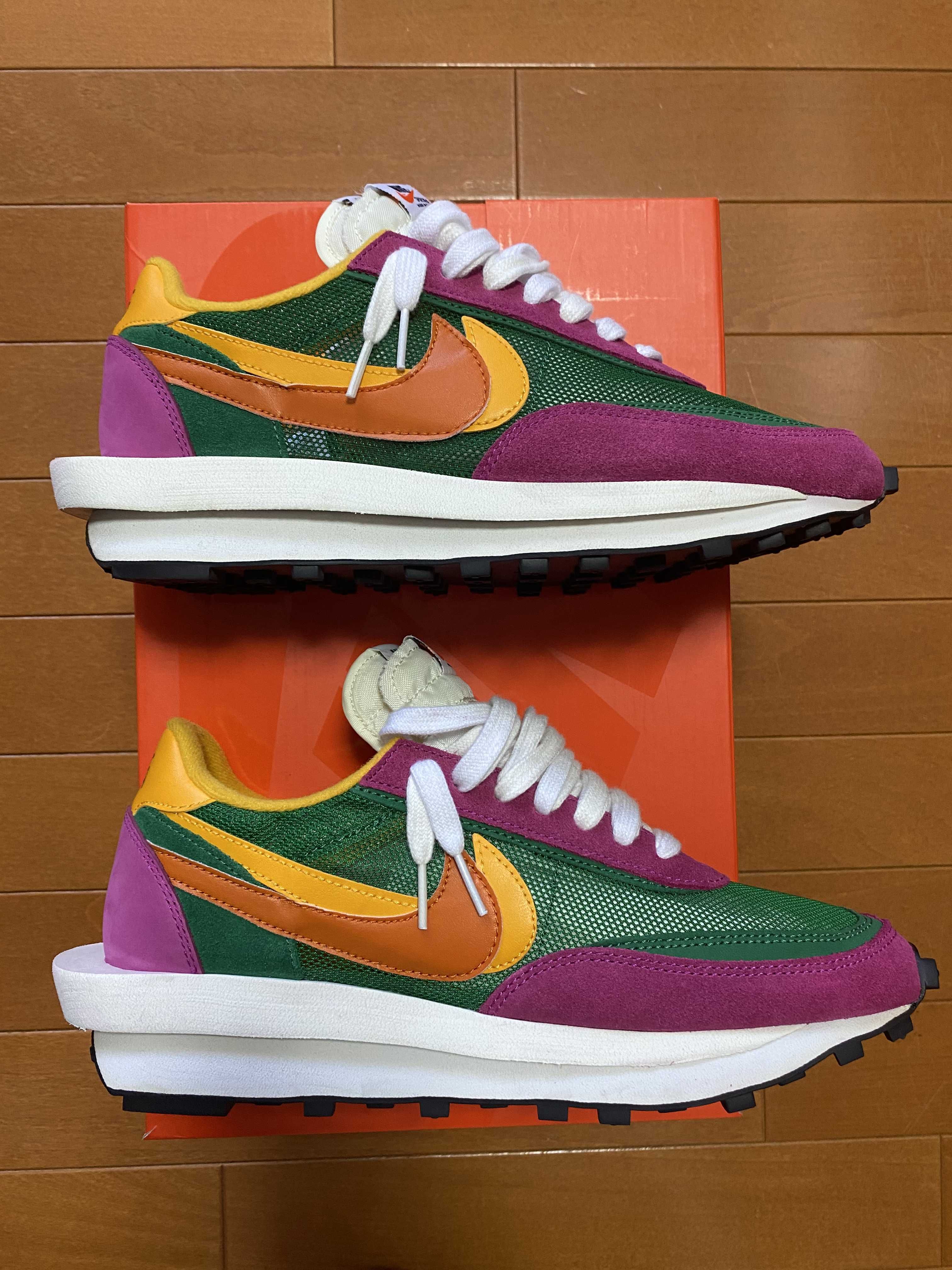 sacai × NIKE LDV WAFFLE "PINE GREEN"
