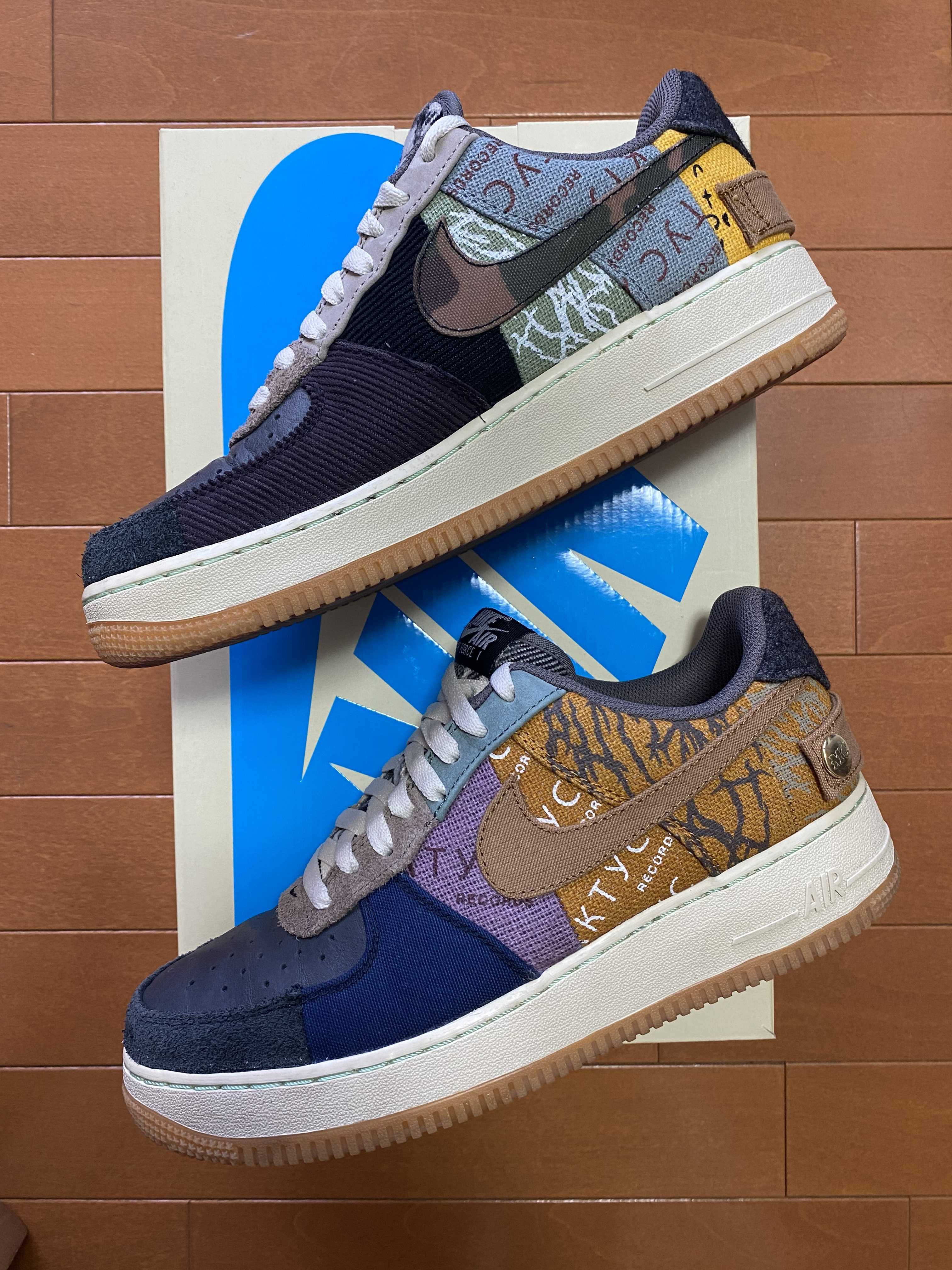 Travis Scott × Nike Air Force 1 Low Cactus Jack "Multi Color"