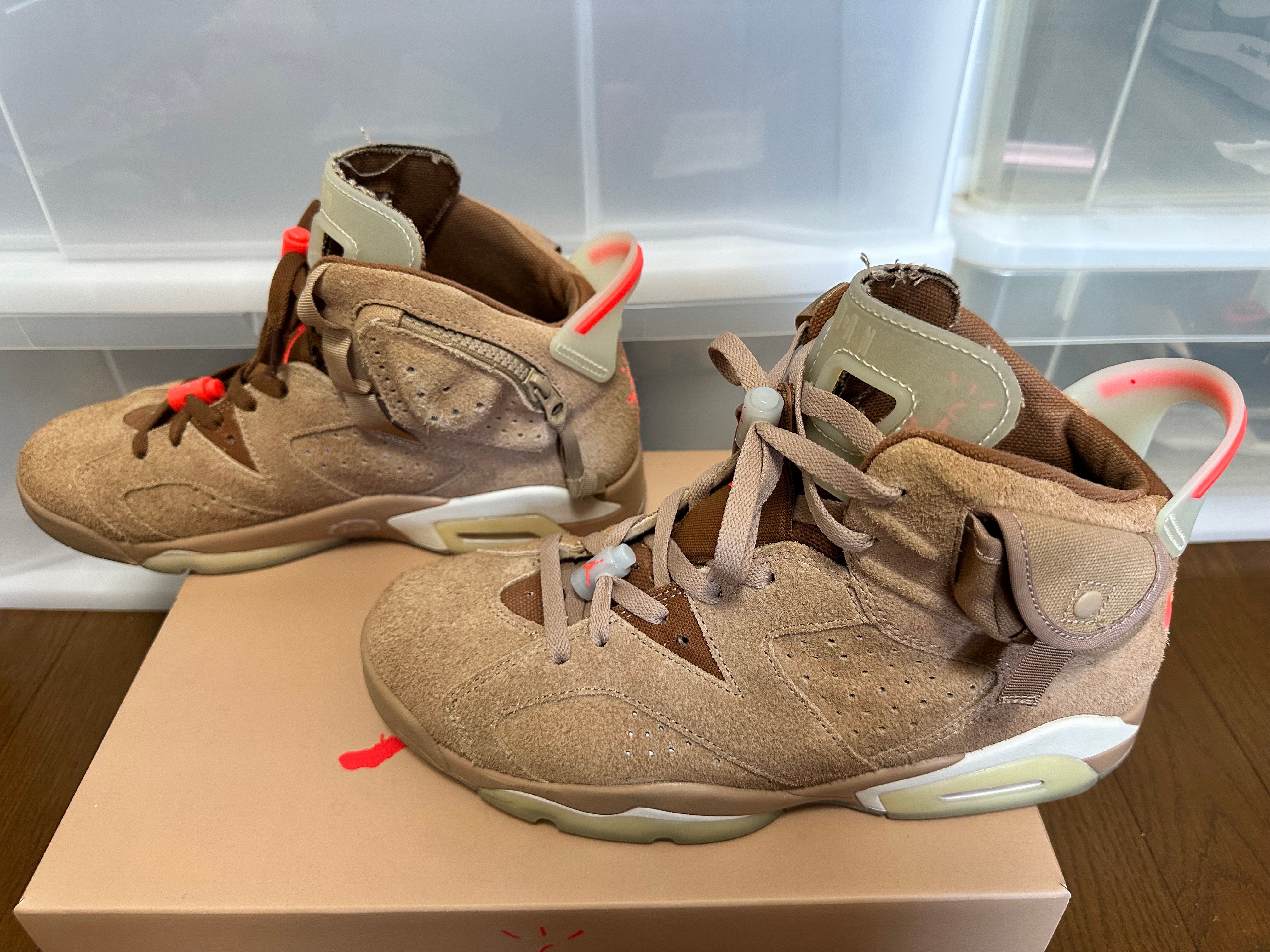 Travis Scott × Nike Air Jordan 6 "British Khaki"