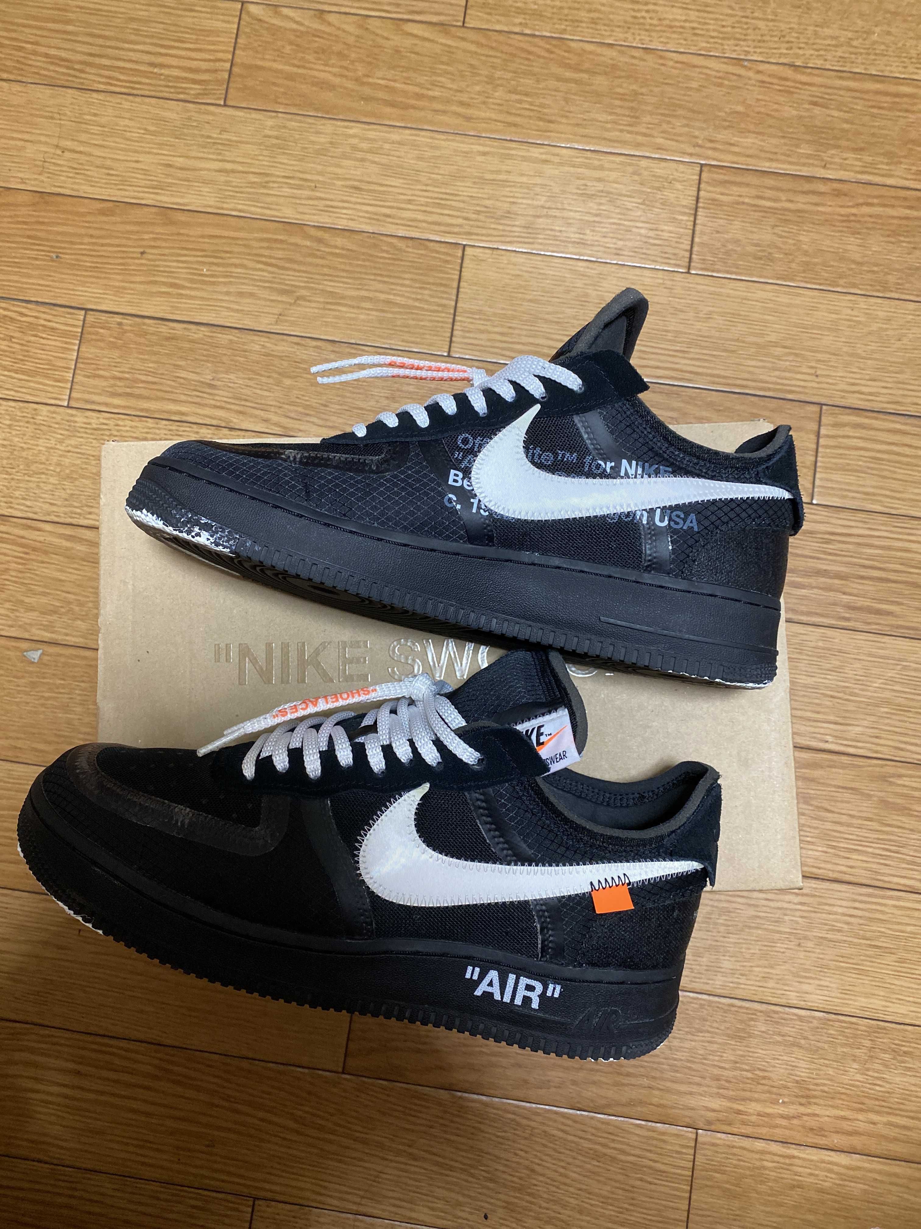 Off-White × Nike Air Force 1 Low "Black"