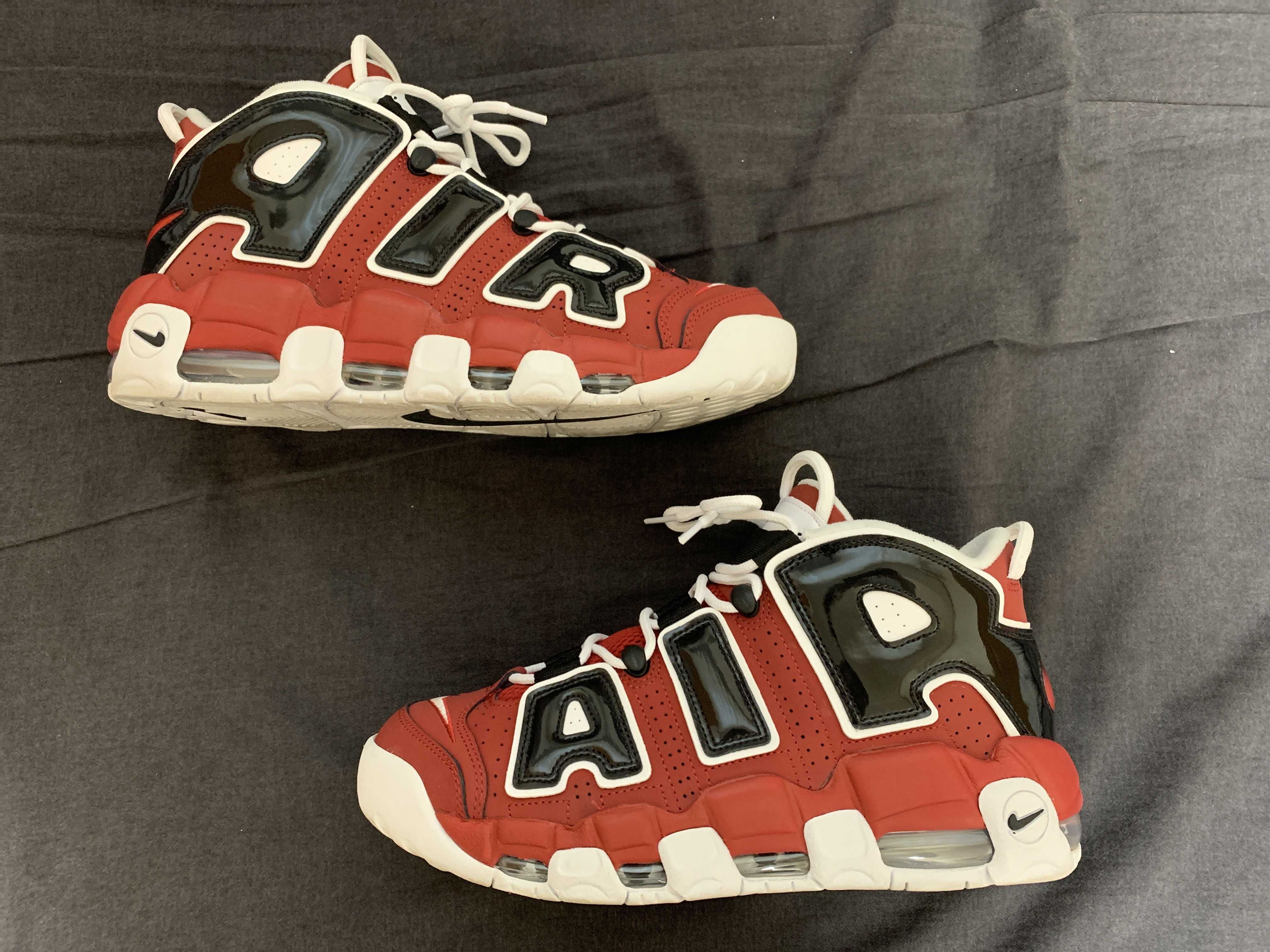 NIKE AIR MORE UPTEMPO ’96 "VARSITY RED/WHITE/BLACK"(2017)
