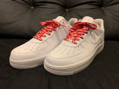 Supreme × Nike Air Force 1 Low "White"