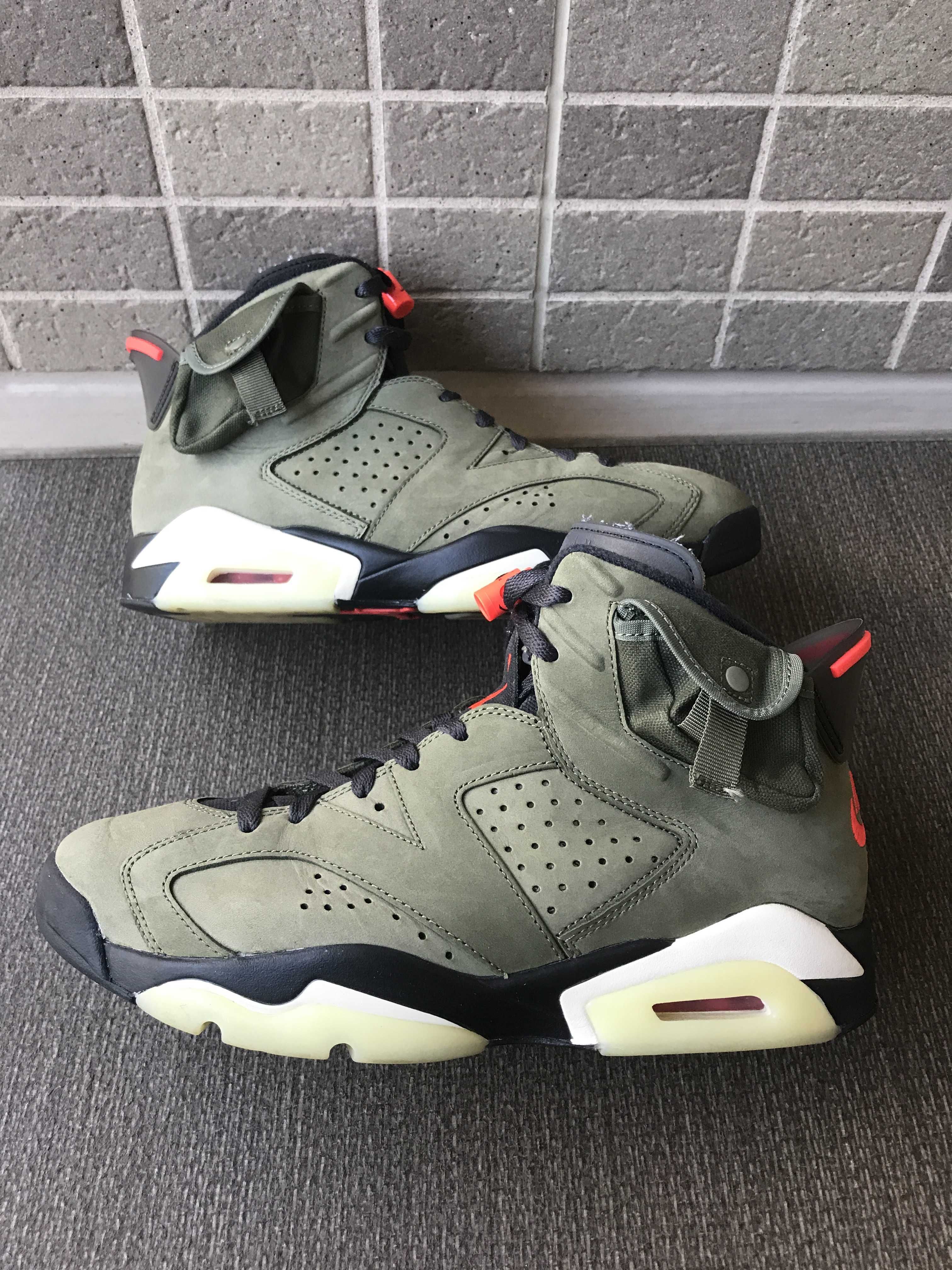 Travis Scott × Nike Air Jordan 6 Retro "Medium Olive"