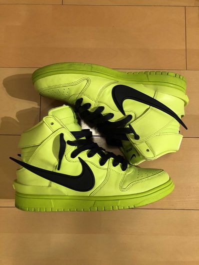 AMBUSH × NIKE DUNK HIGH "FLASH LIME"