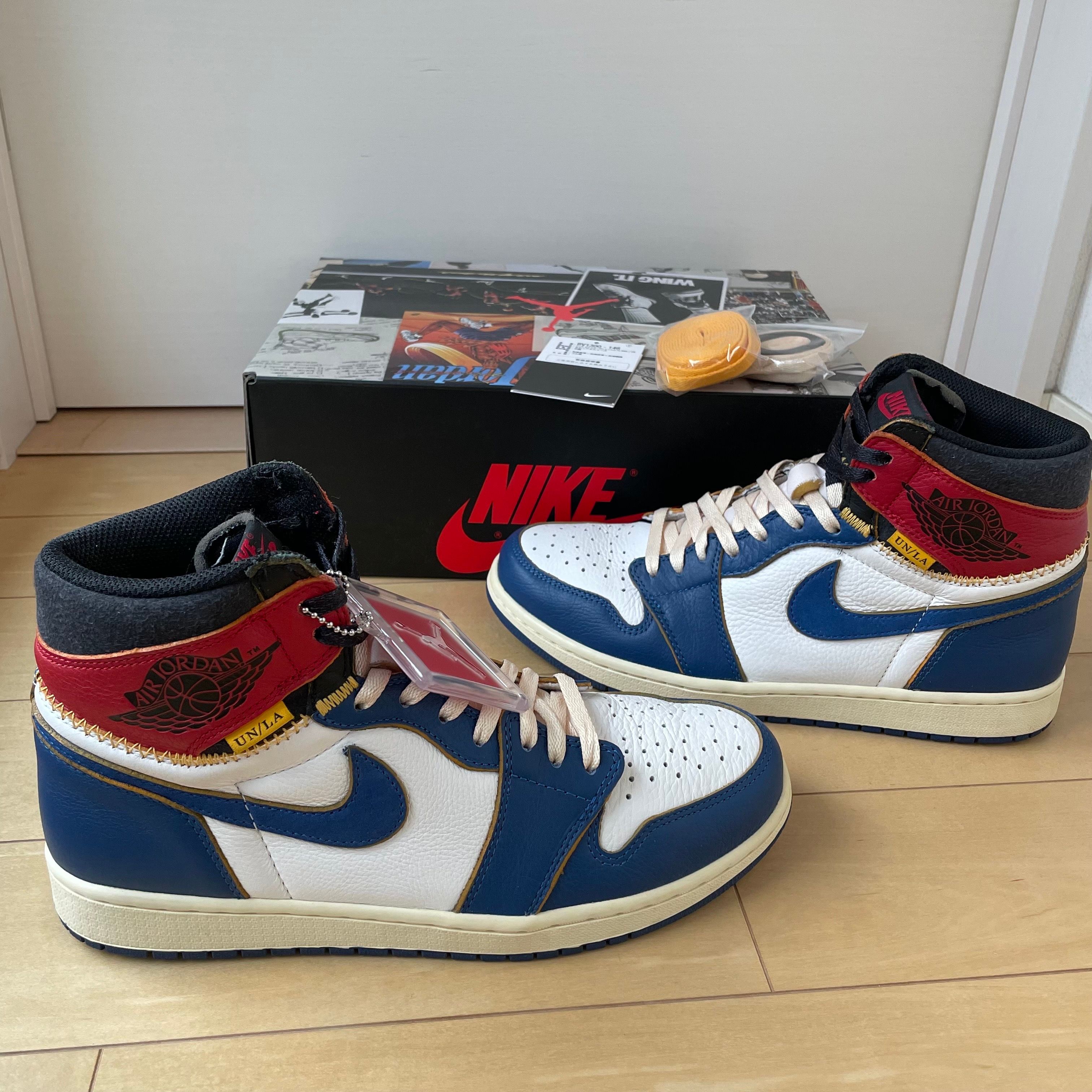 Union × Nike Air Jordan 1 Retro High OG NRG "Storm Blue/Varsity Red"