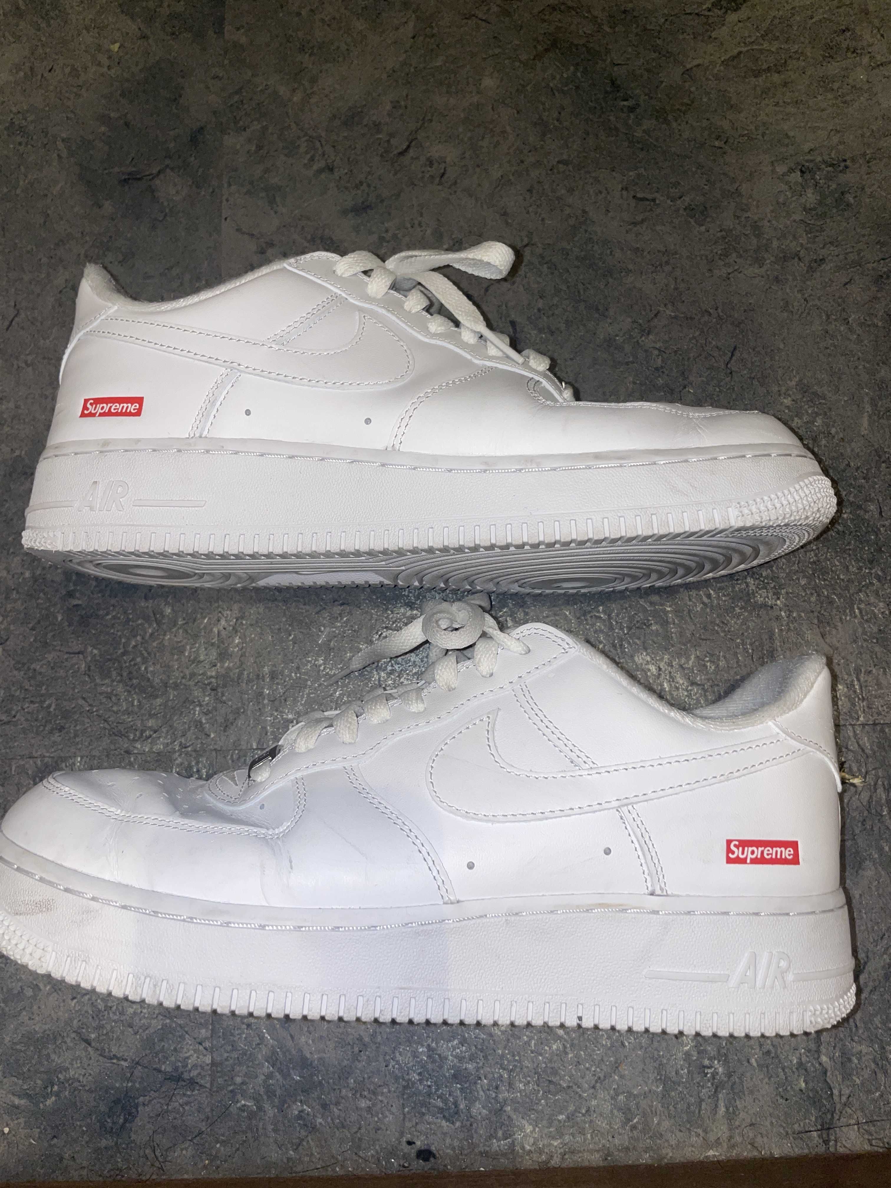 Supreme × Nike Air Force 1 Low "White"