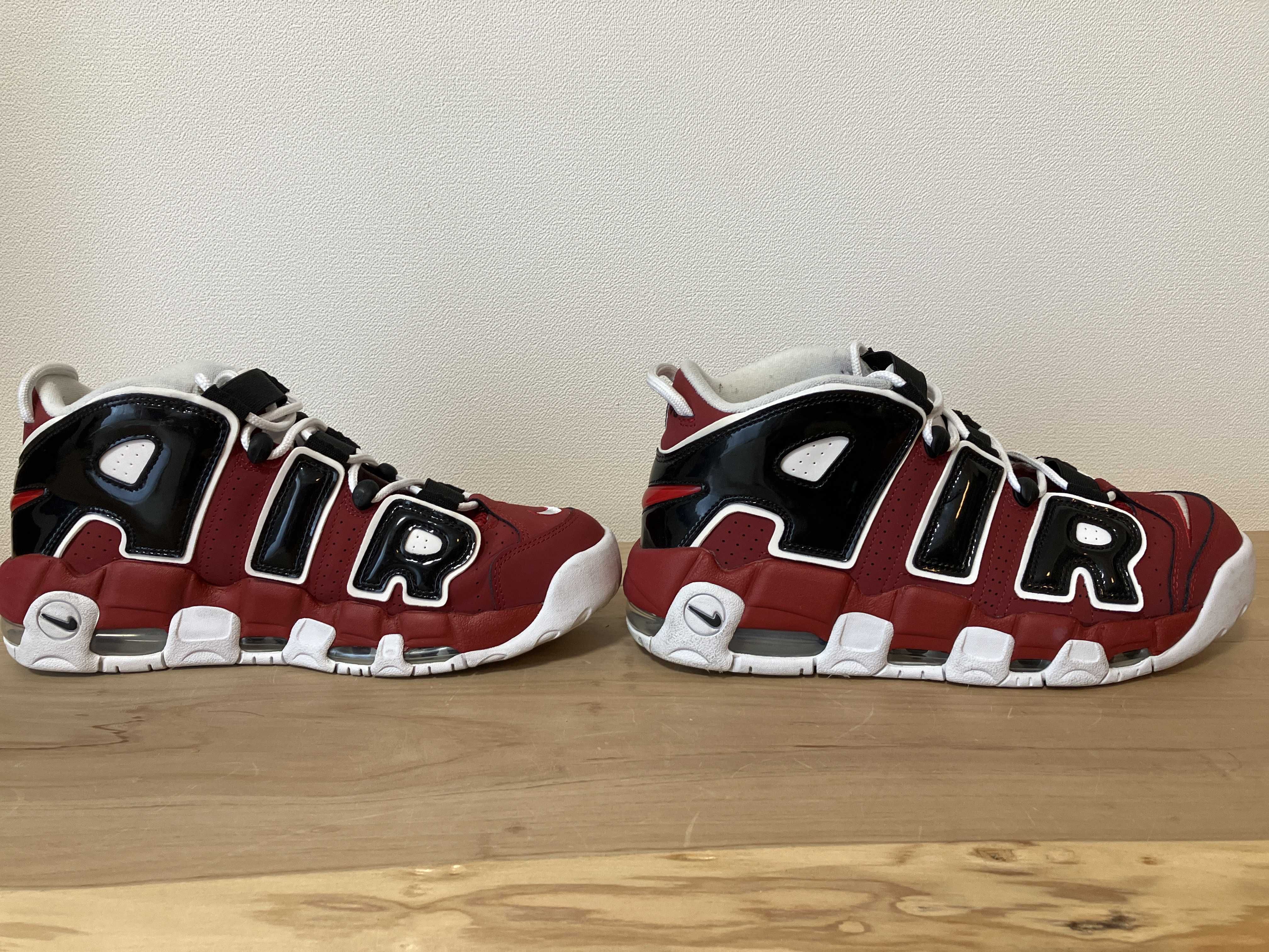Nike Air More Uptempo ’96 "Black and Varsity Red" (2021)
