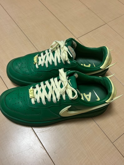 AMBUSH × Nike Air Force 1 Low "Pine Green and Citron"
