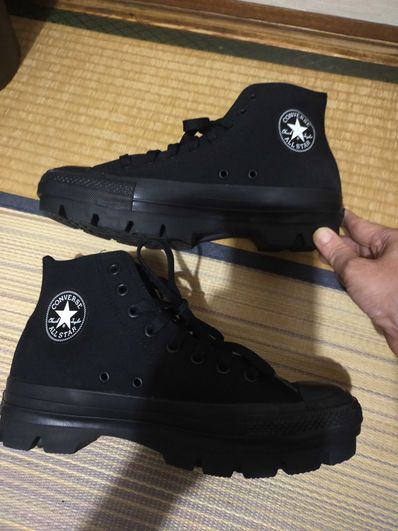 Converse All Star 100 Chunk Hi "Black"